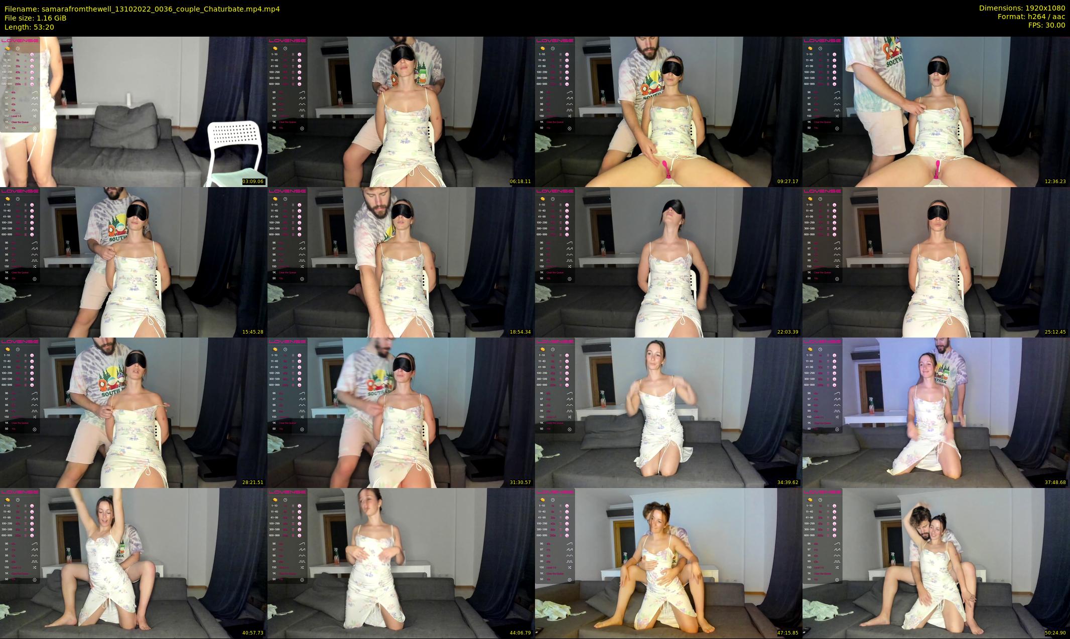 samarafromthewell — 54 minute Chaturbate female cam show recording, 1080p, Oct 13, 2022