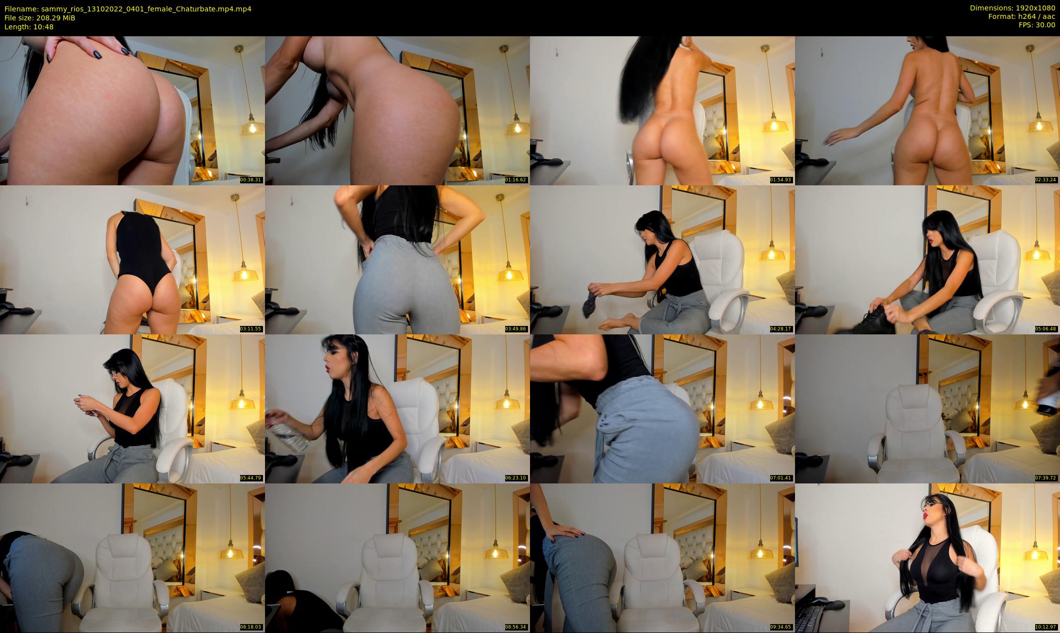 sammy_rios — 11 minute Chaturbate female cam show recording, 1080p, Oct 13, 2022