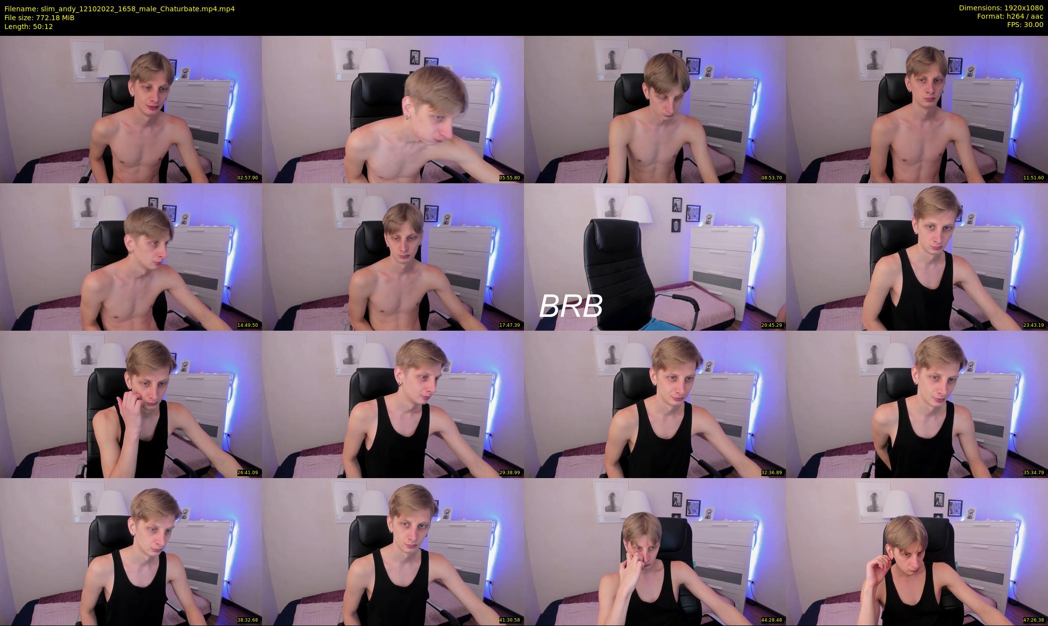 slim_andy — 51 minute Chaturbate male cam show recording, 1080p, Oct 12, 2022