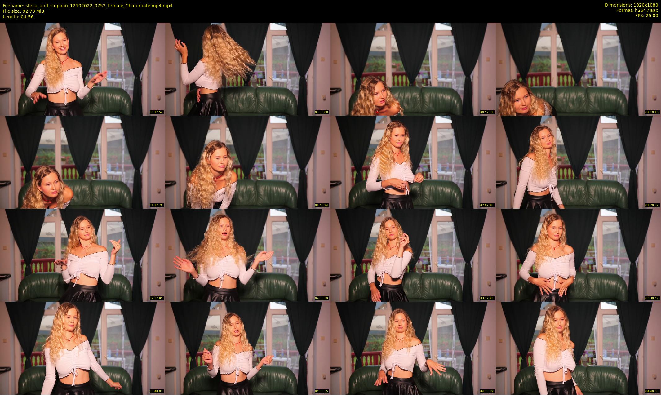 stella_and_stephan — 5 minute Chaturbate couple cam show recording, 1080p, Oct 12, 2022