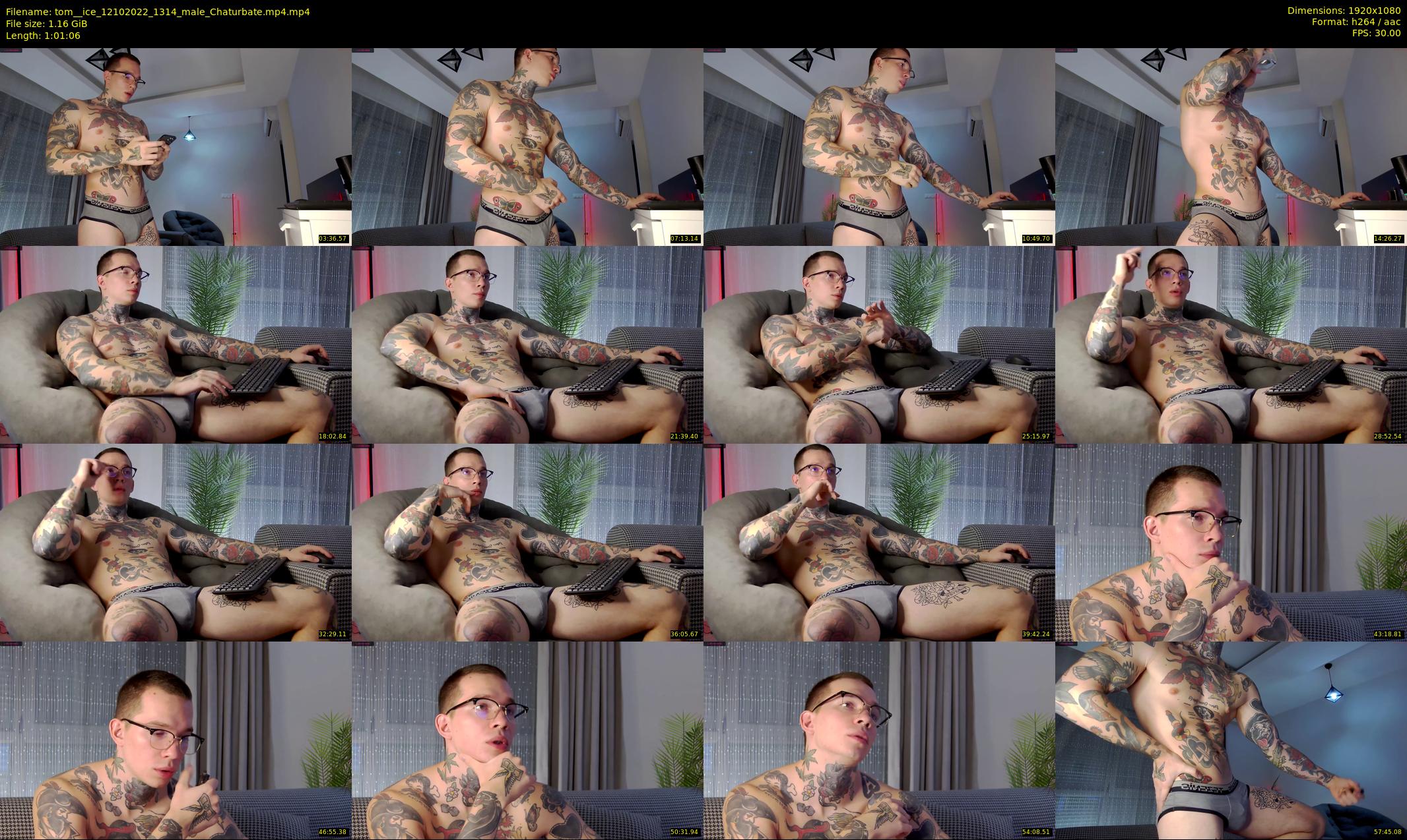 tom__ice — 62 minute Chaturbate male cam show recording, 1080p, Oct 12, 2022