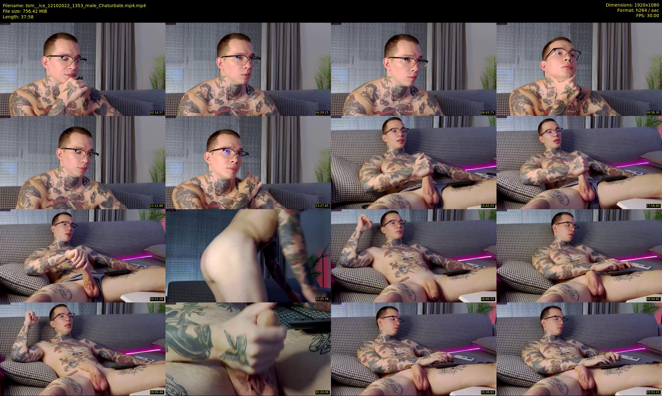 tom__ice — 38 minute Chaturbate male cam show recording, 1080p, Oct 12, 2022