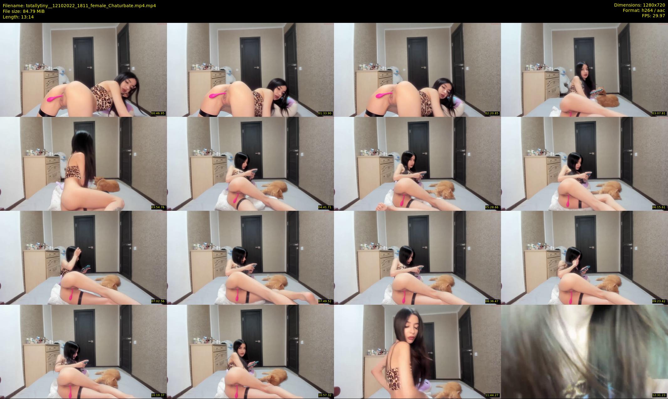 totallytiny_ — 14 minute Chaturbate female cam show recording, 720p, Oct 12, 2022