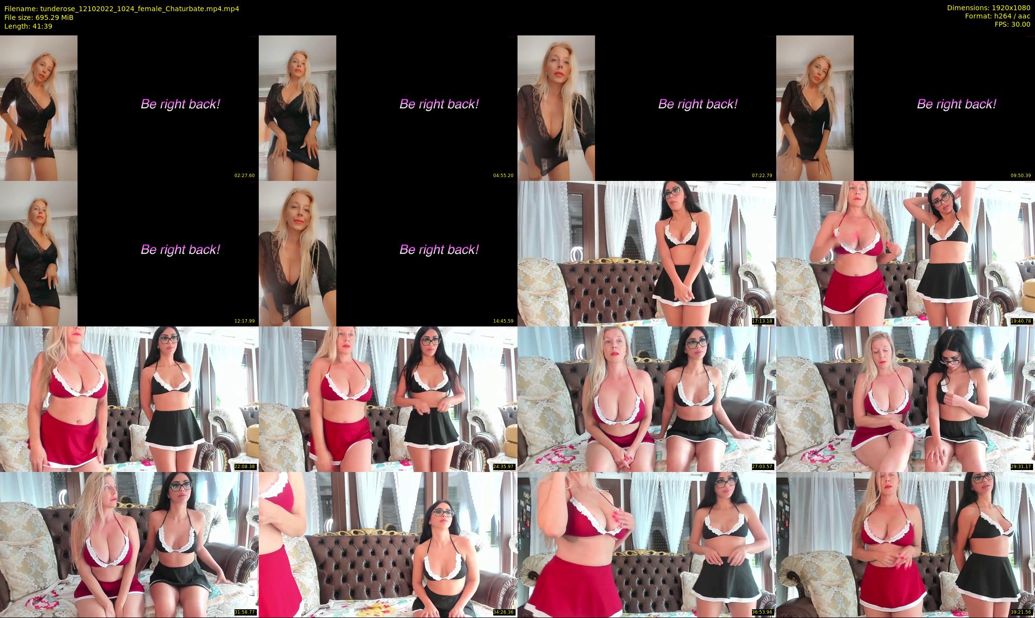 tunderose — 42 minute Chaturbate female cam show recording, 1080p, Oct 12, 2022