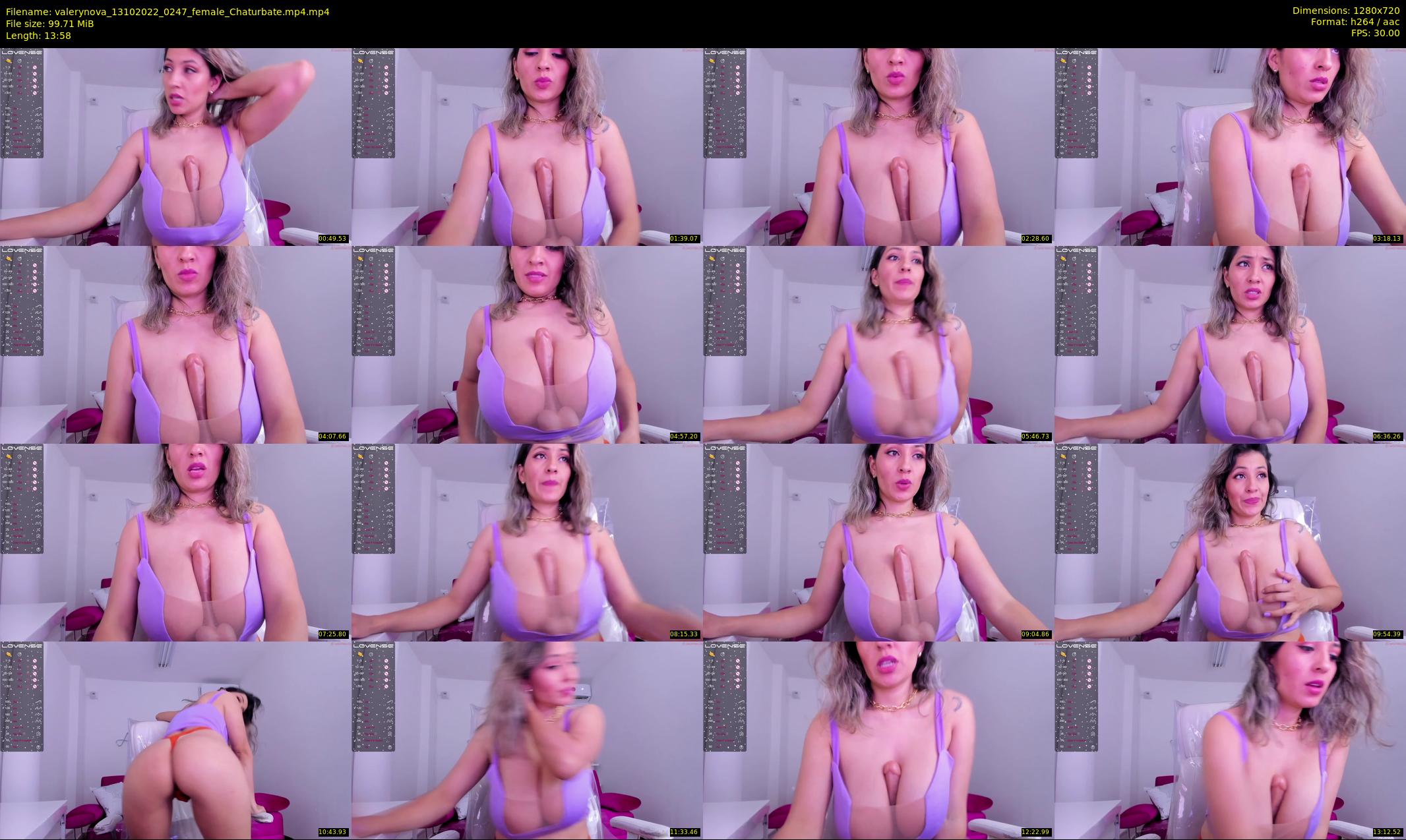 valerynova — 14 minute Chaturbate female cam show recording, 720p, Oct 13, 2022