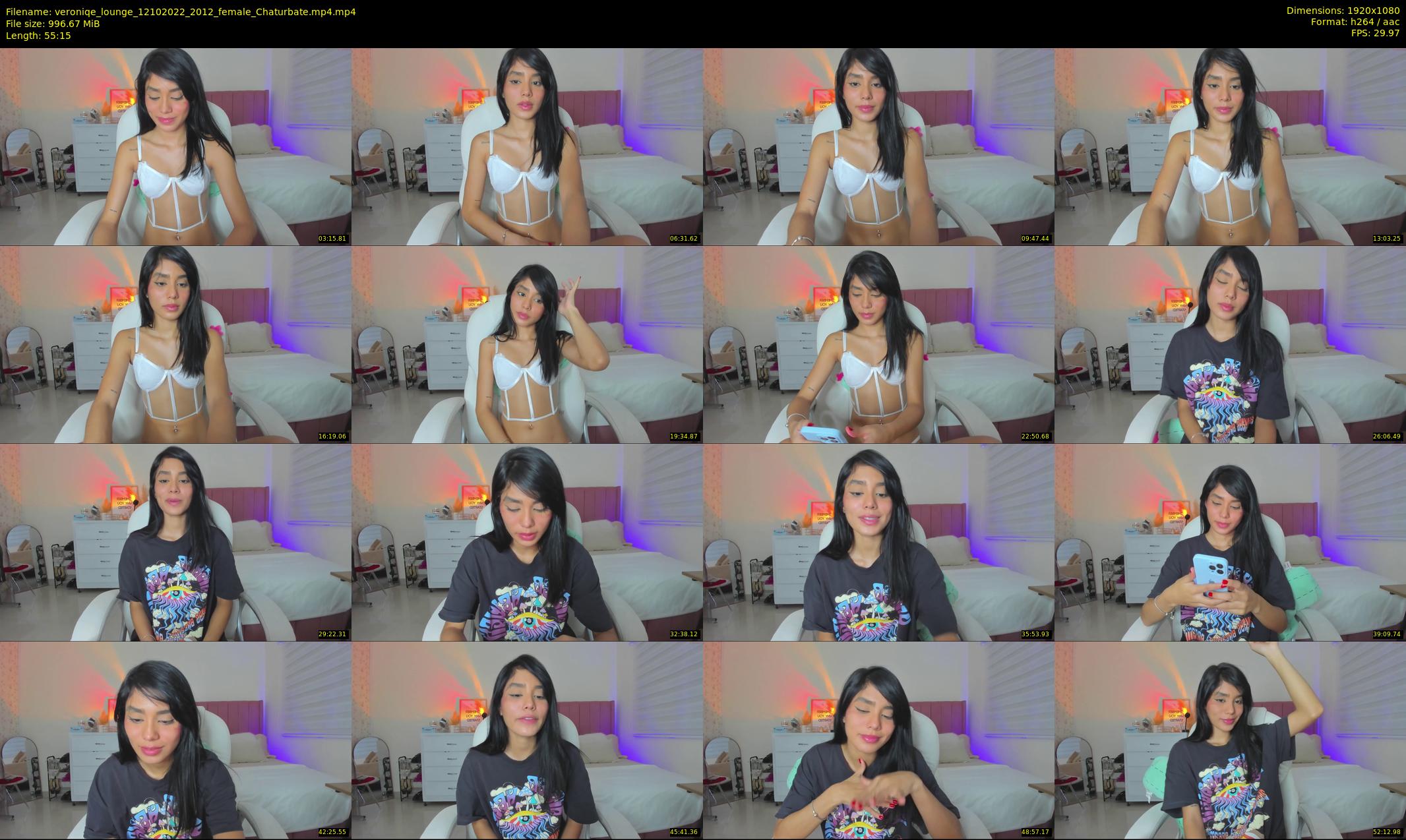 veroniqe_lounge — 56 minute Chaturbate couple cam show recording, 1080p, Oct 12, 2022