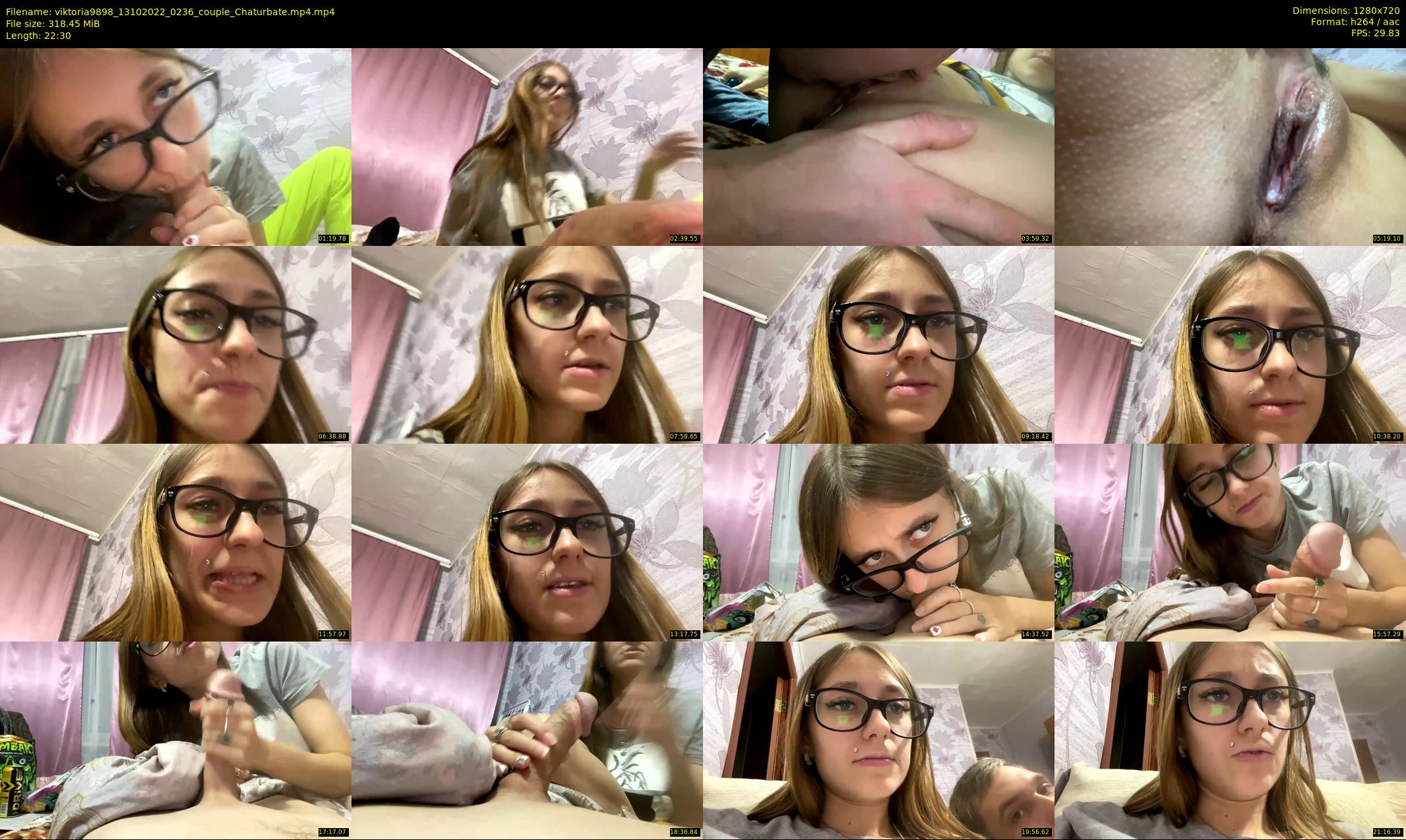 viktoria9898 — 23 minute Chaturbate couple cam show recording, 720p, Oct 13, 2022