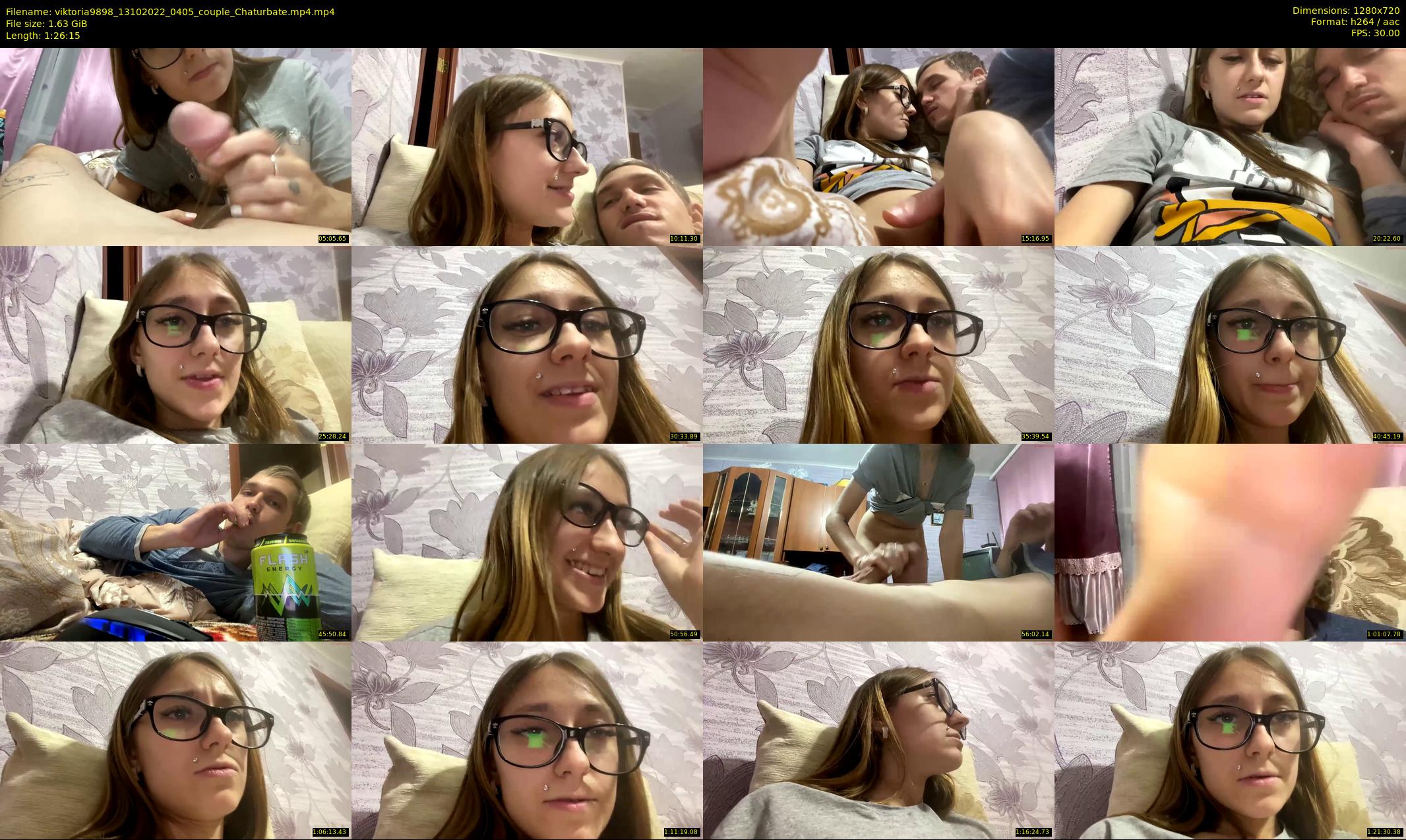 viktoria9898 — 87 minute Chaturbate couple cam show recording, 720p, Oct 13, 2022