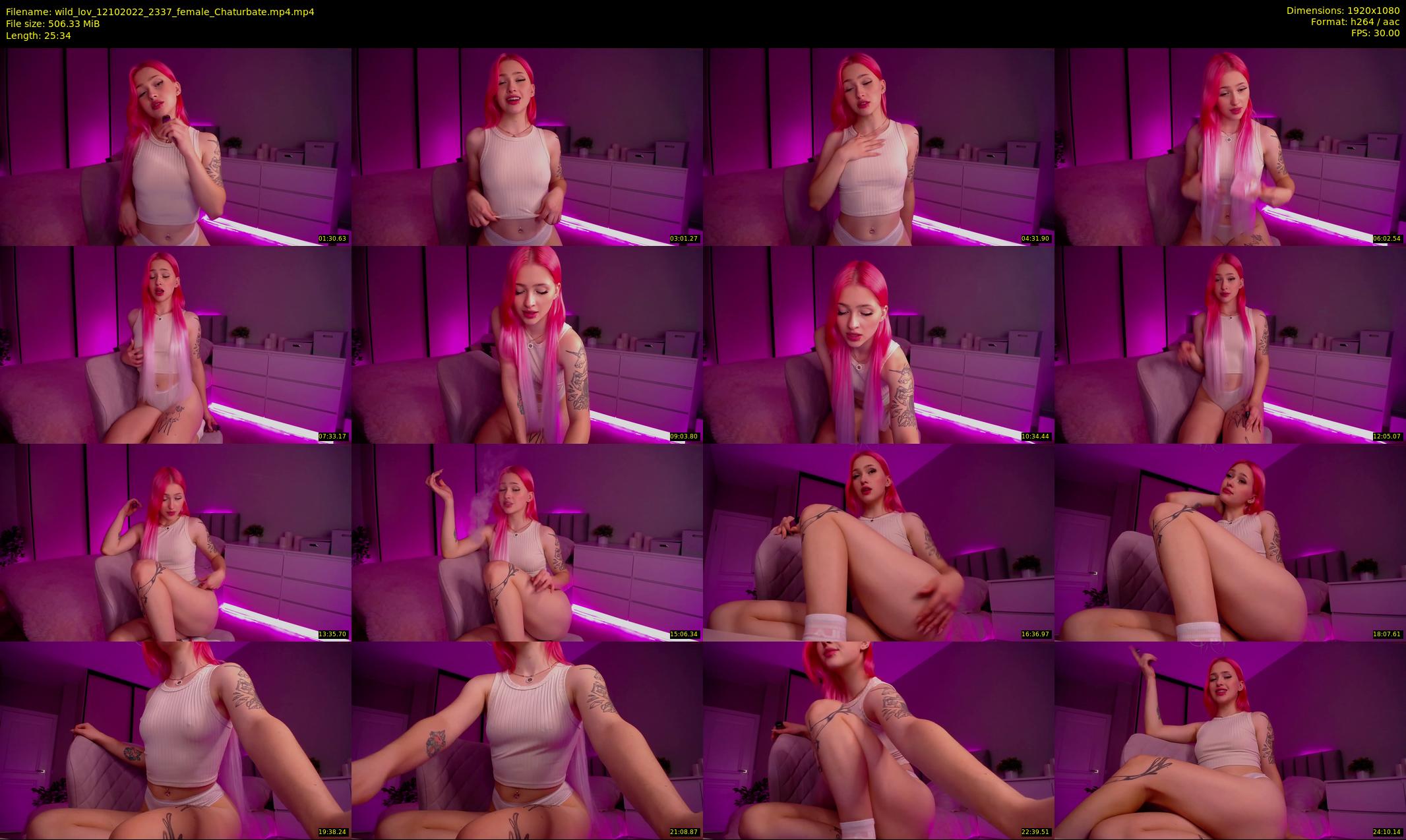 wild_lov — 26 minute Chaturbate female cam show recording, 1080p, Oct 12, 2022