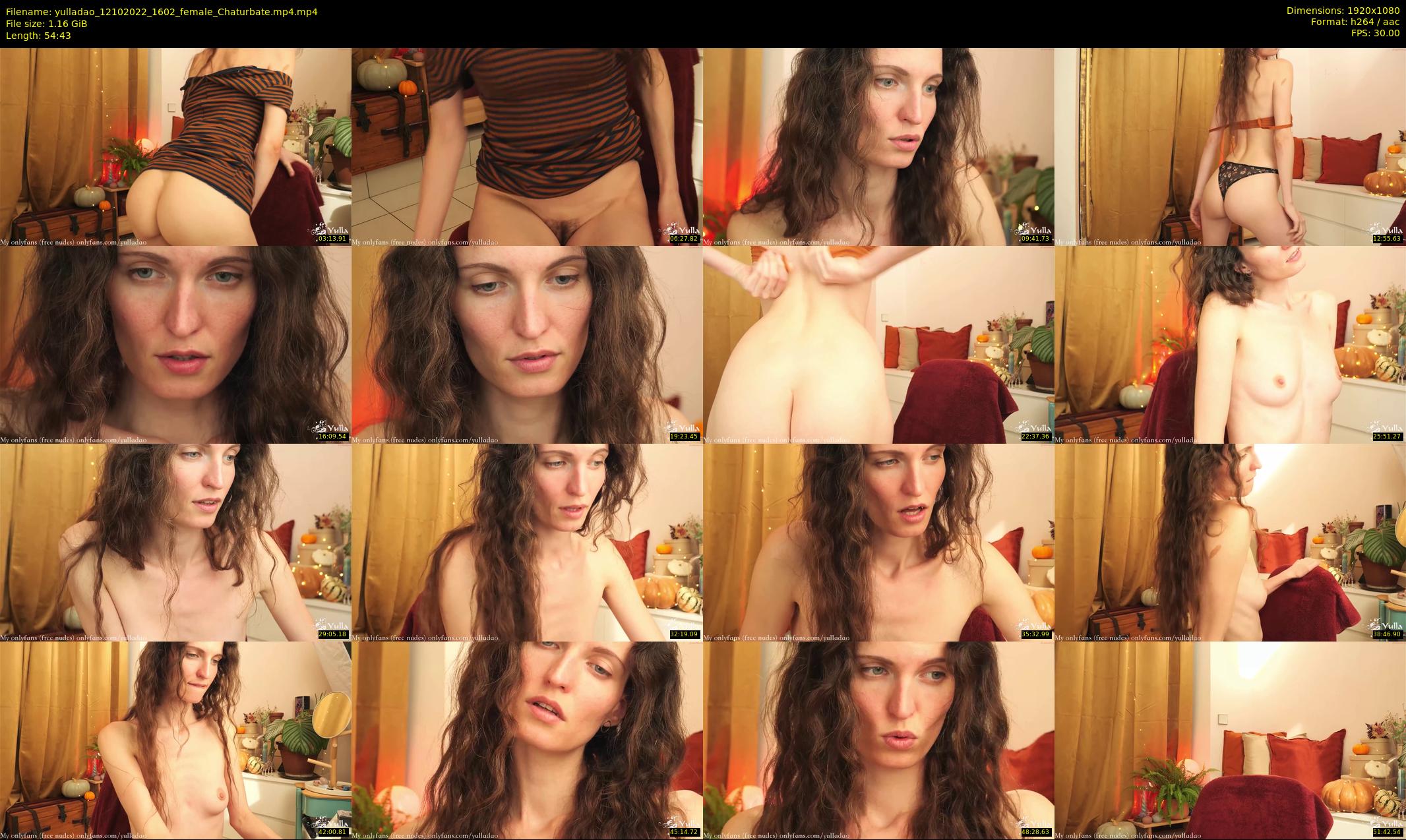 yulladao — 55 minute Chaturbate female cam show recording, 1080p, Oct 12, 2022