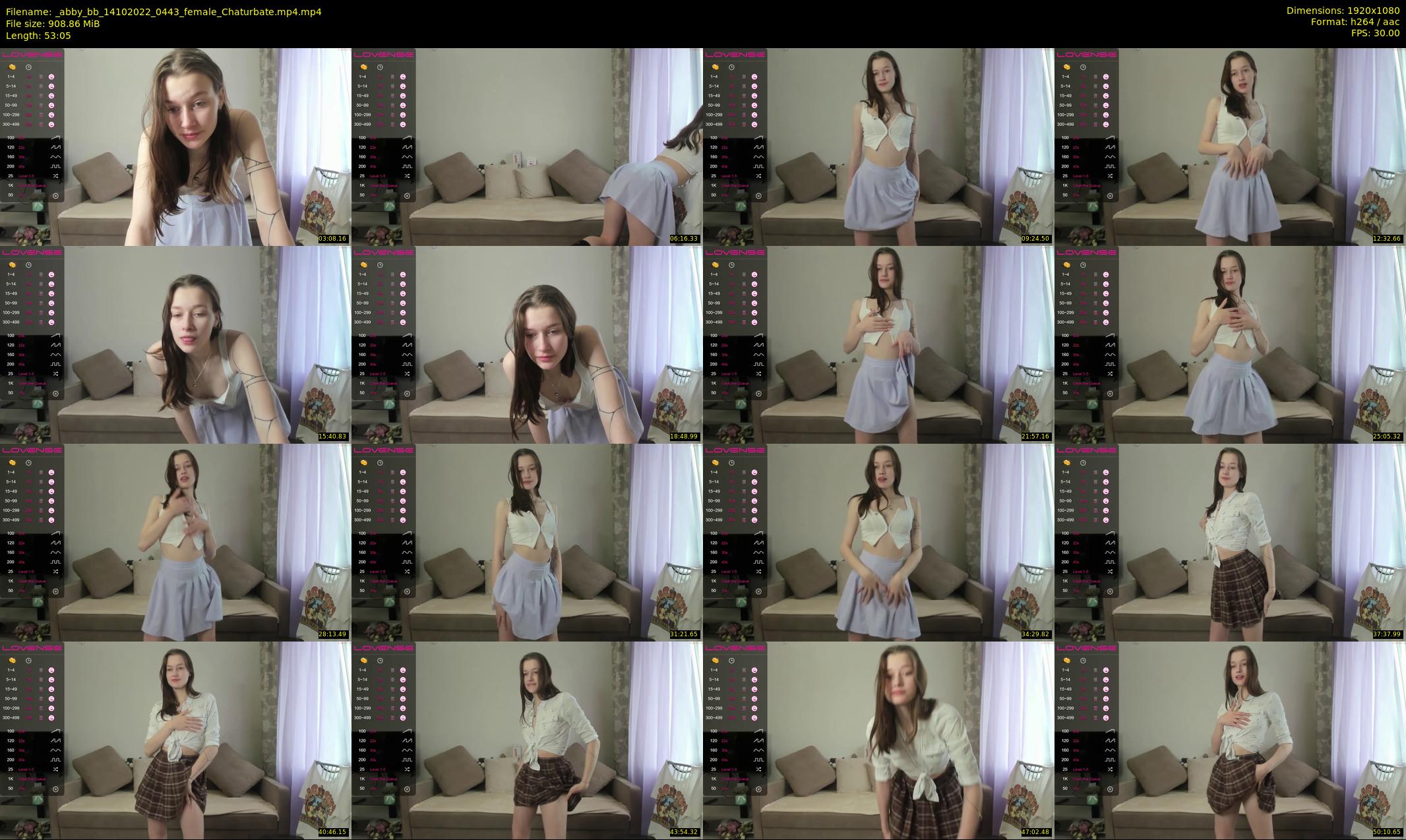 _abby_bb — 54 minute Chaturbate female cam show recording, 1080p, Oct 14, 2022