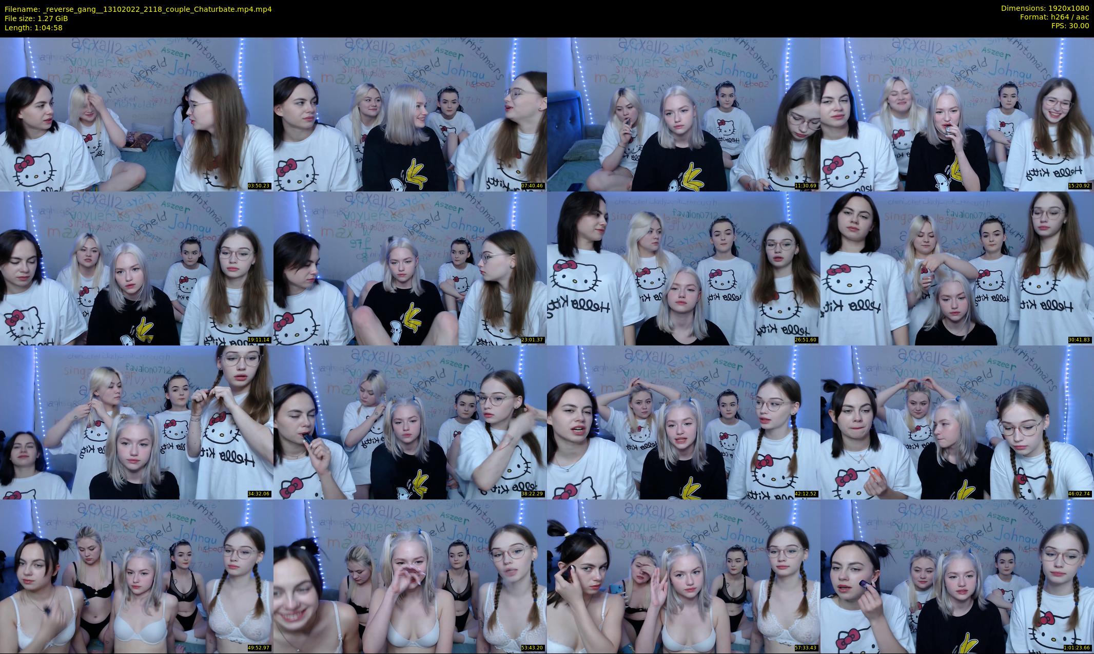 _reverse_gang_ — 65 minute Chaturbate couple cam show recording, 1080p, Oct 13, 2022