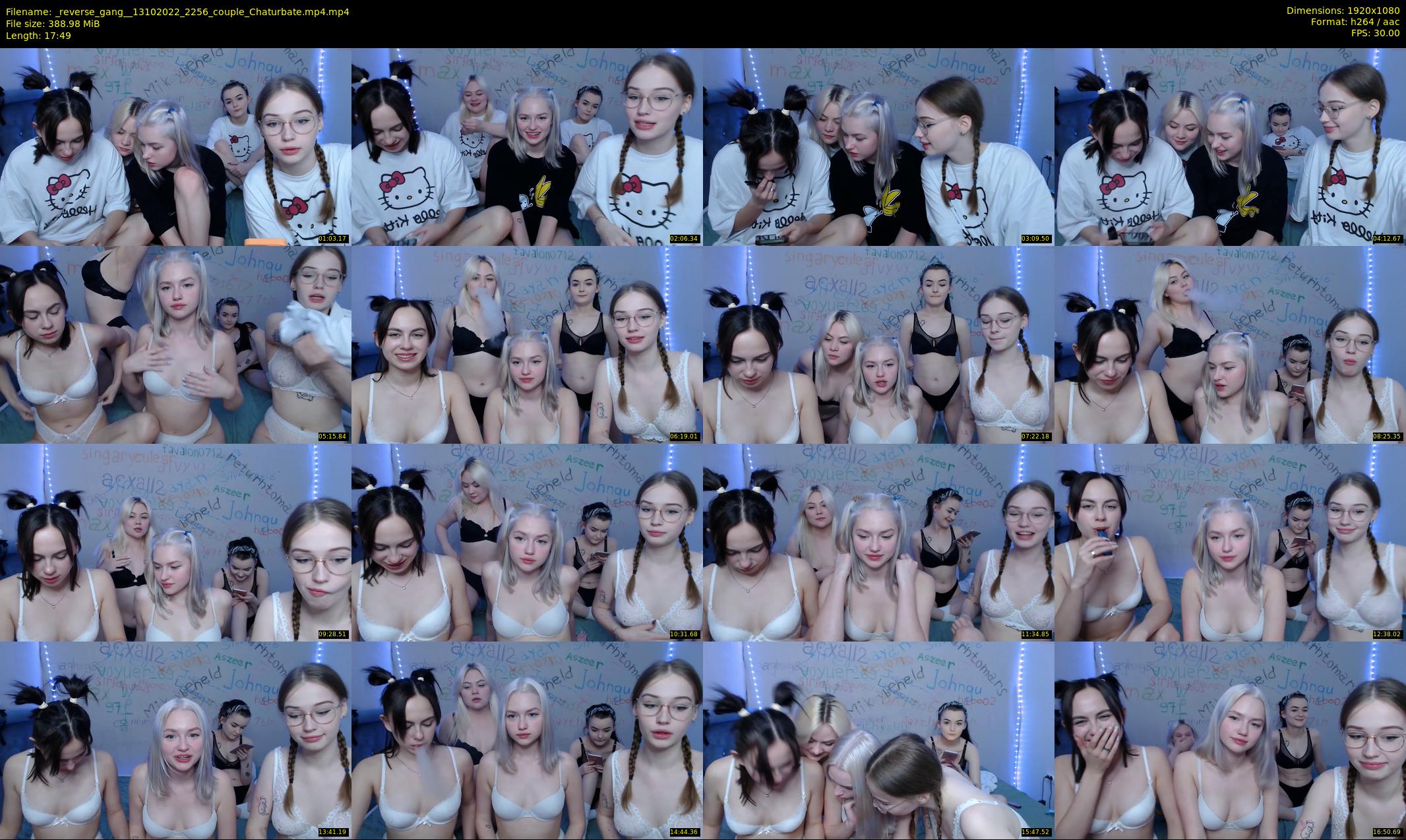 _reverse_gang_ — 18 minute Chaturbate couple cam show recording, 1080p, Oct 13, 2022