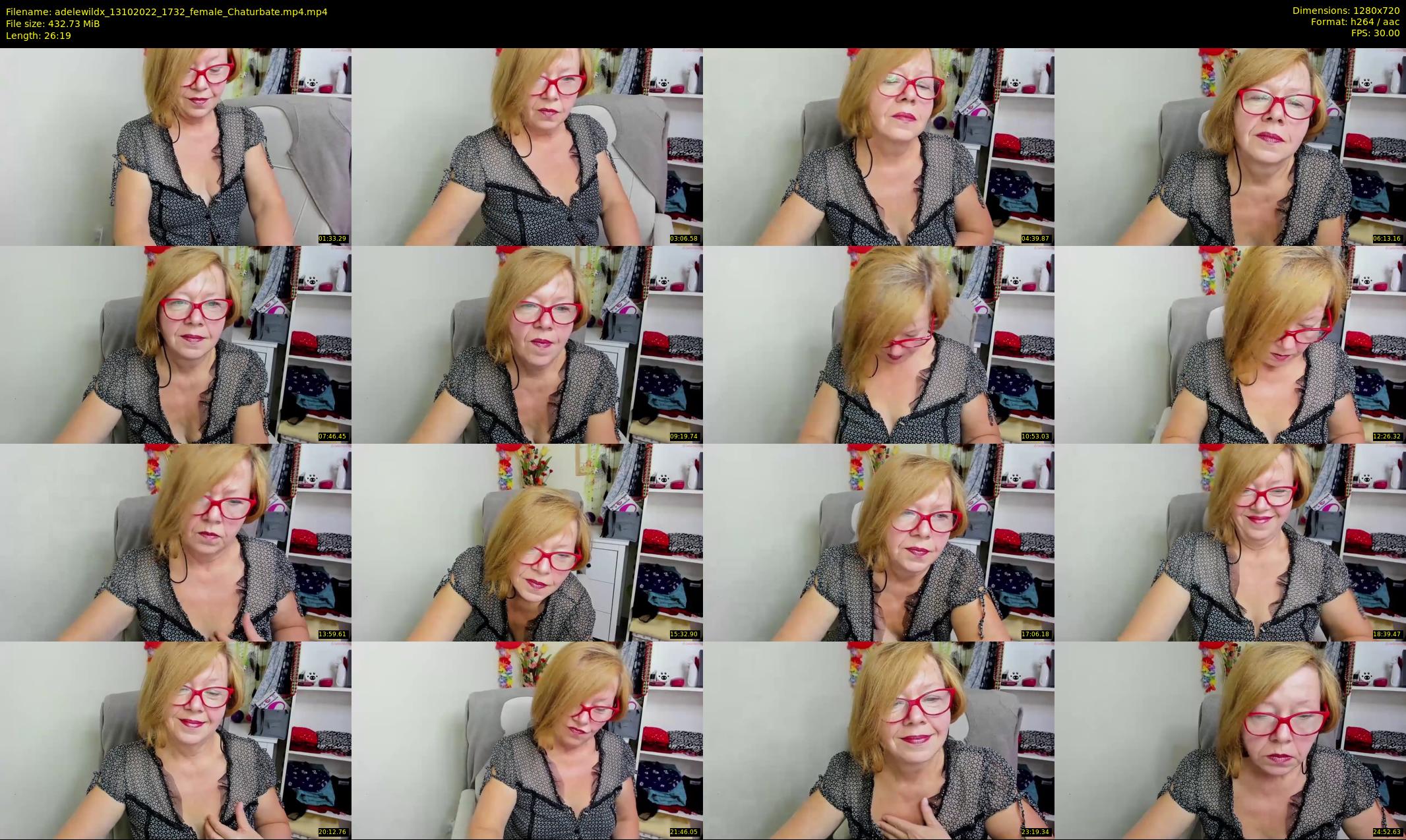 adelewildx — 27 minute Chaturbate female cam show recording, 720p, Oct 13, 2022