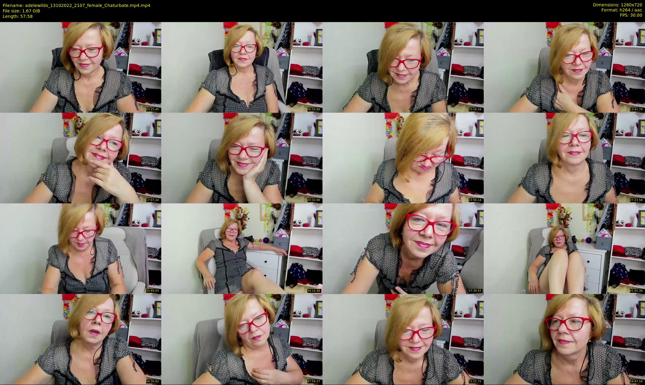 adelewildx — 58 minute Chaturbate female cam show recording, 720p, Oct 13, 2022