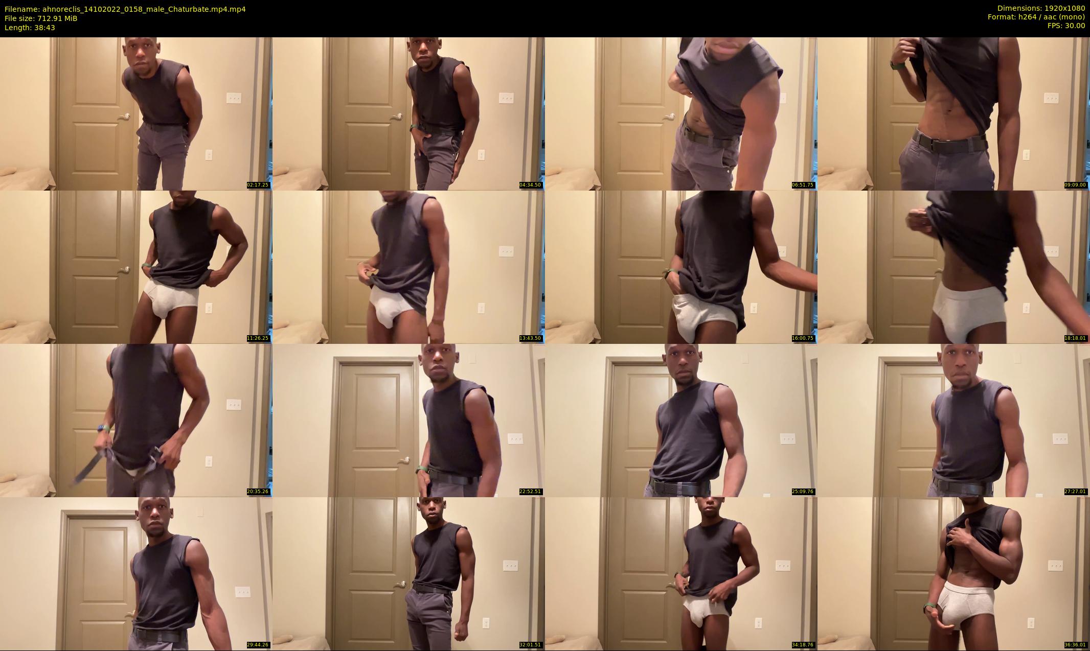 ahnoreclis — 39 minute Chaturbate male cam show recording, 1080p, Oct 14, 2022