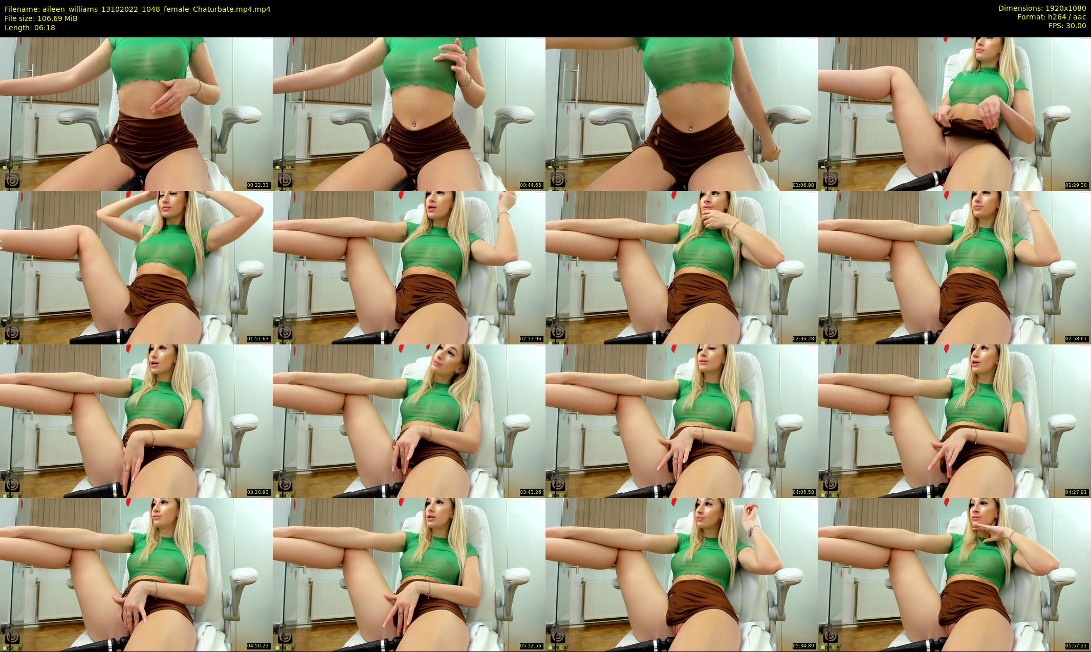 aileen_williams — 7 minute Chaturbate female cam show recording, 1080p, Oct 13, 2022