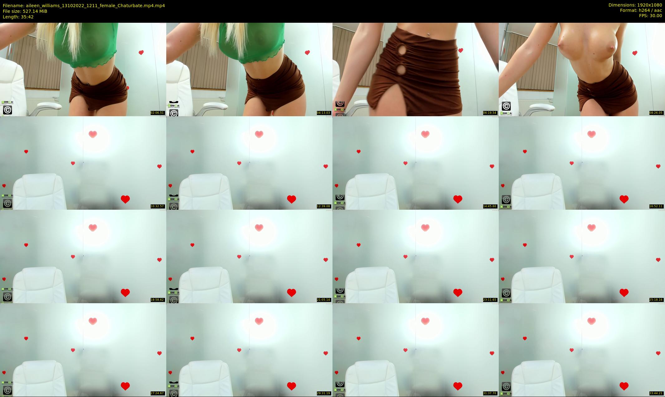aileen_williams — 36 minute Chaturbate female cam show recording, 1080p, Oct 13, 2022