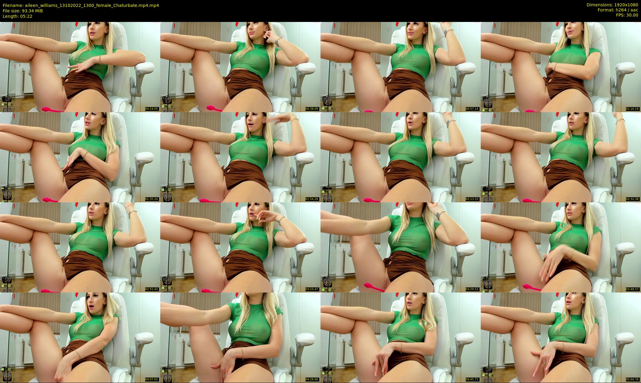 aileen_williams — 6 minute Chaturbate female cam show recording, 1080p, Oct 13, 2022