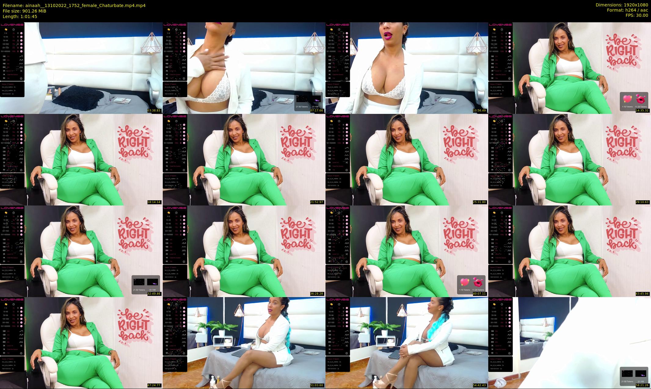 ainaah_ — 62 minute Chaturbate female cam show recording, 1080p, Oct 13, 2022