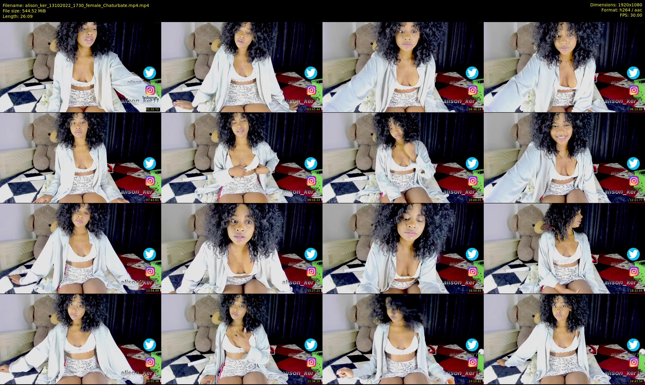 alison_ker — 27 minute Chaturbate female cam show recording, 1080p, Oct 13, 2022