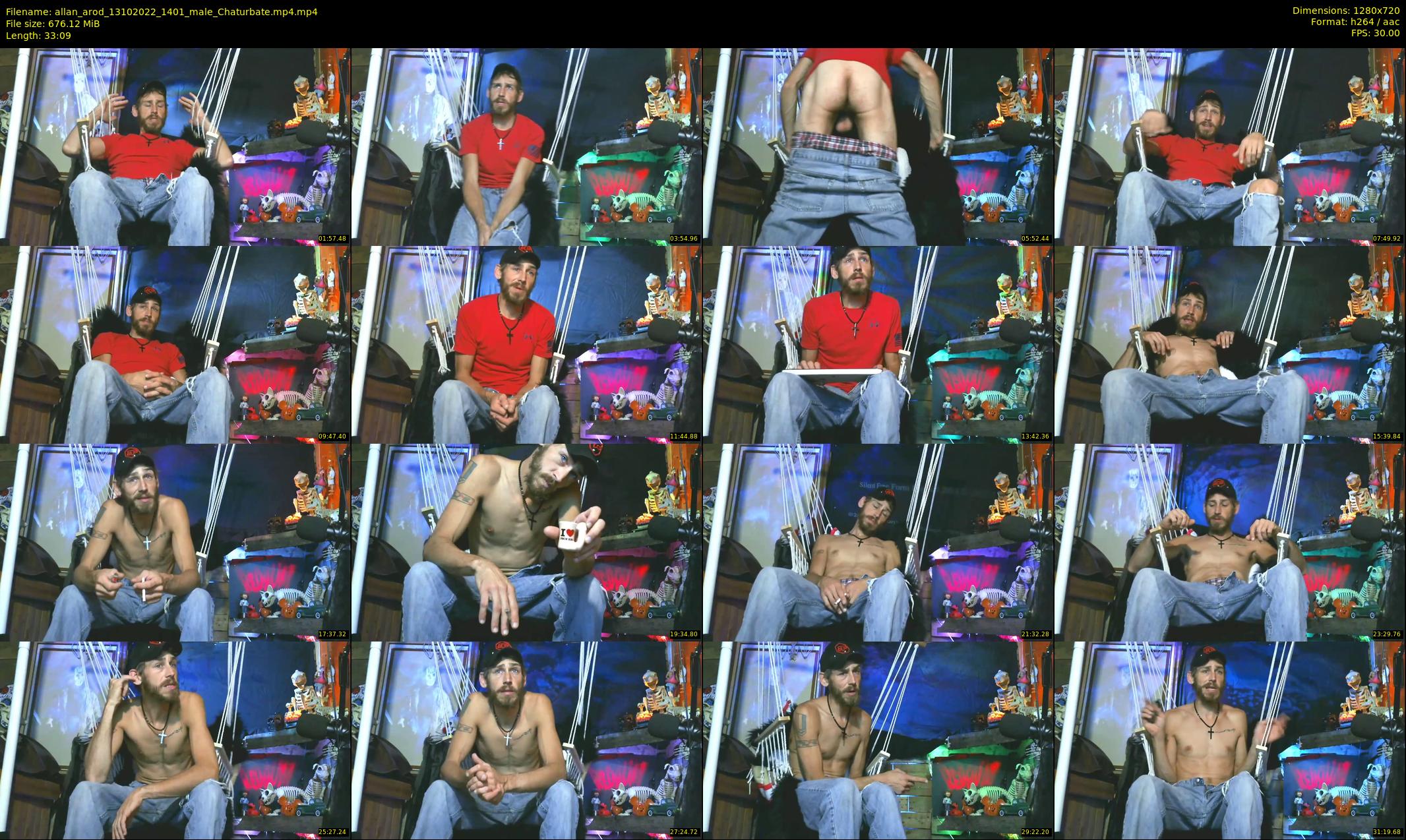 allan_arod — 34 minute Chaturbate male cam show recording, 720p, Oct 13, 2022