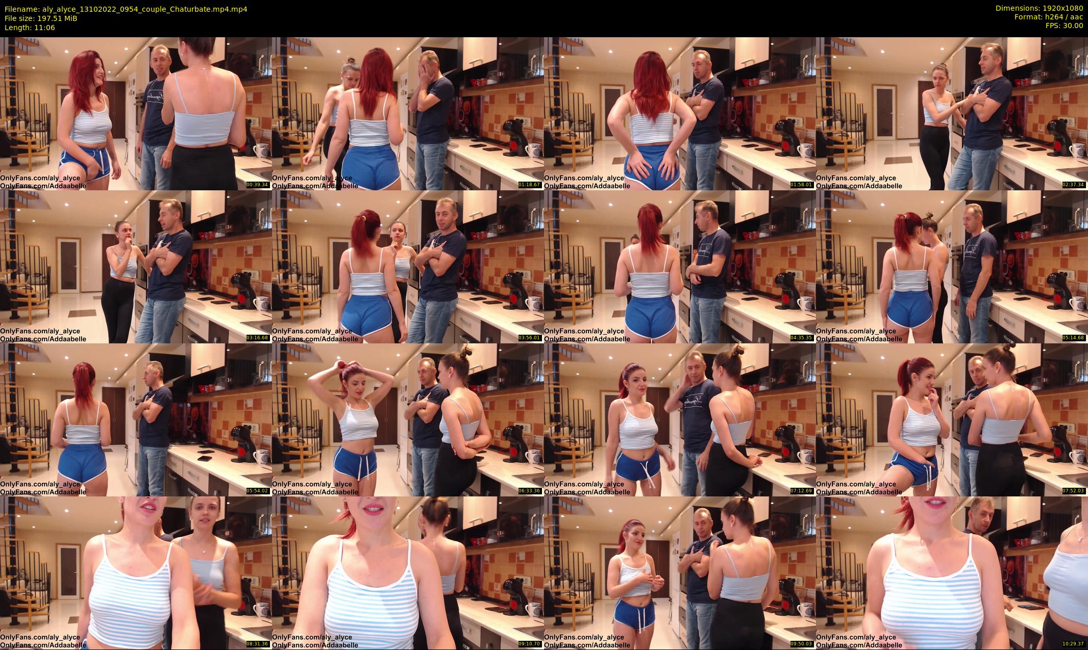 aly_alyce — 12 minute Chaturbate female cam show recording, 1080p, Oct 13, 2022