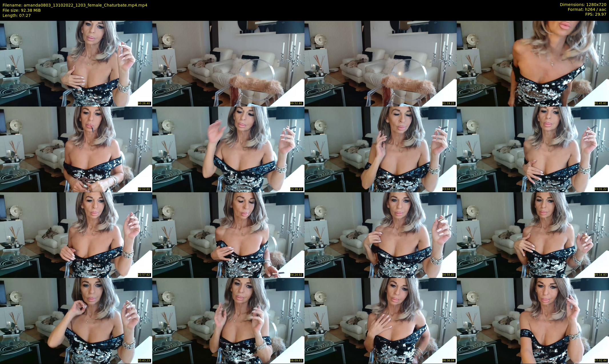amanda0803 — 8 minute Chaturbate female cam show recording, 720p, Oct 13, 2022