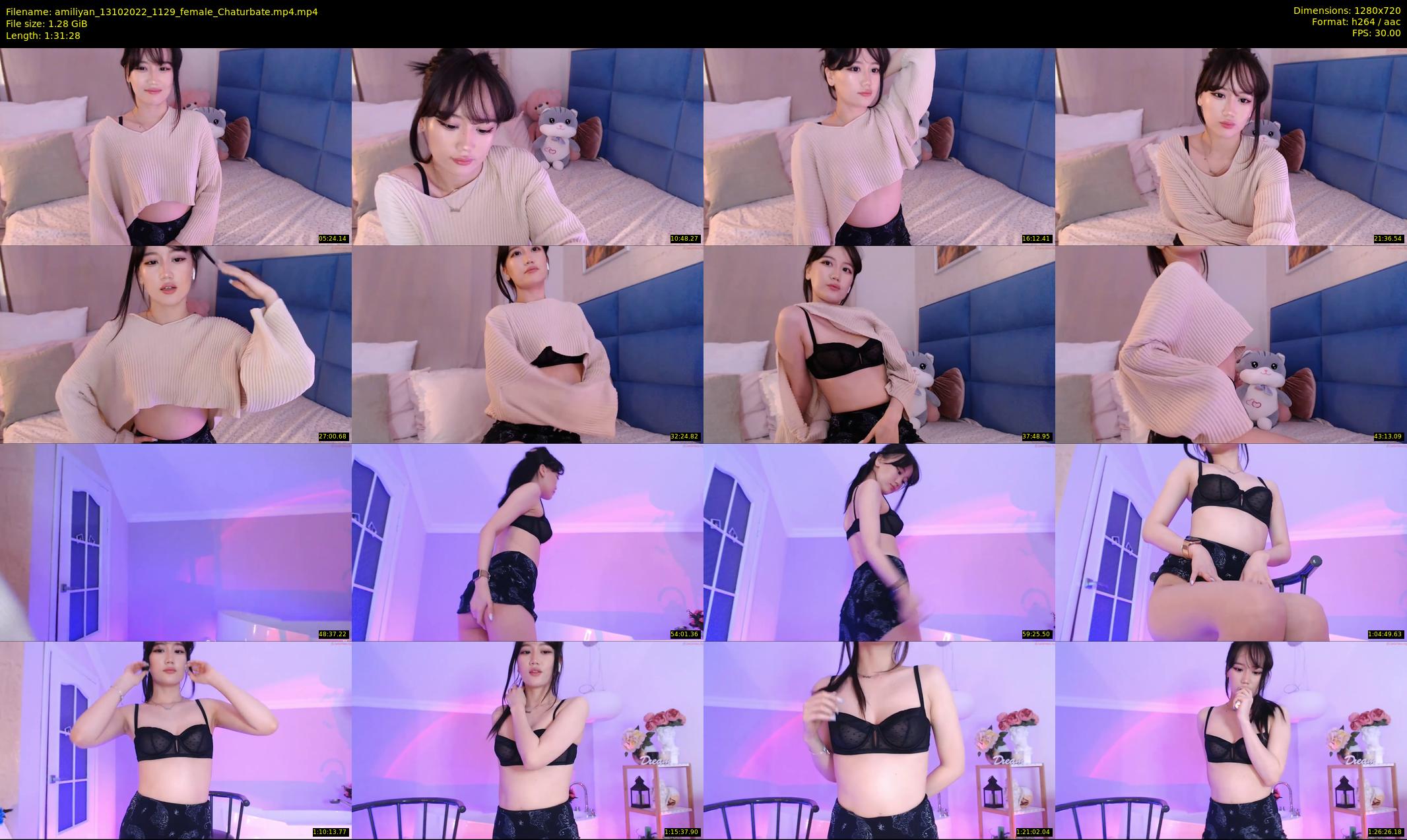 amiliyan — 92 minute Chaturbate female cam show recording, 720p, Oct 13, 2022