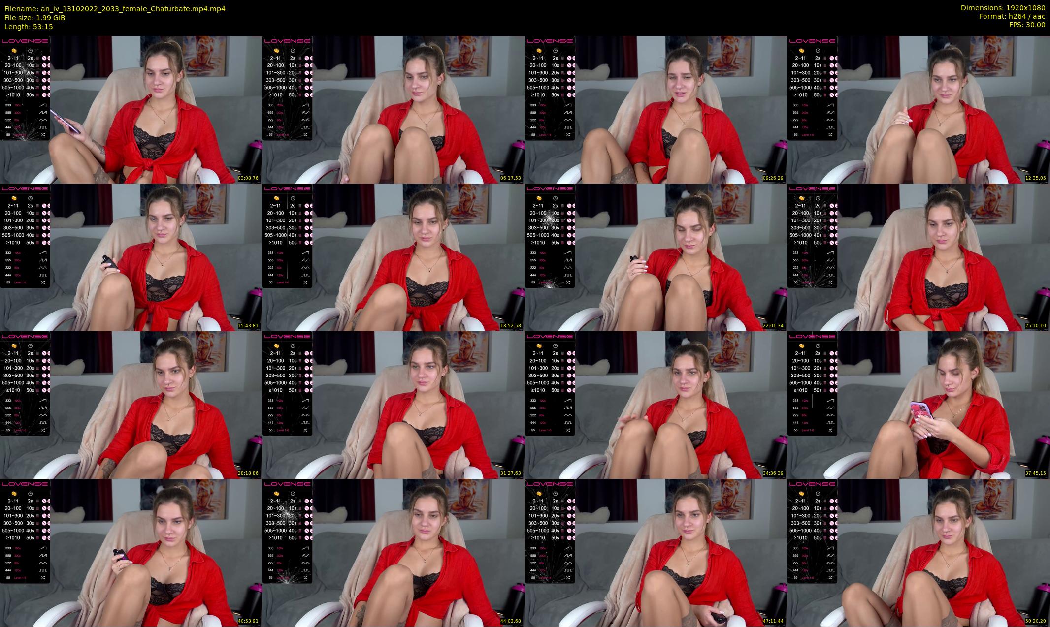 an_iv — 54 minute Chaturbate female cam show recording, 1080p, Oct 13, 2022