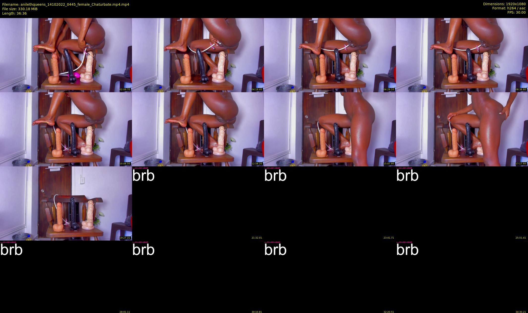 anilethqueens — 37 minute Chaturbate female cam show recording, 1080p, Oct 14, 2022