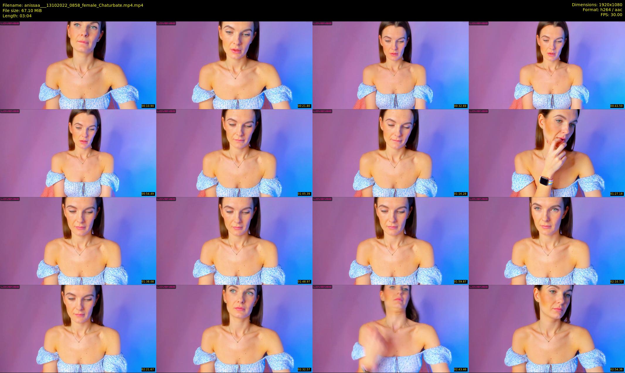 anissaa__ — 4 minute Chaturbate female cam show recording, 1080p, Oct 13, 2022