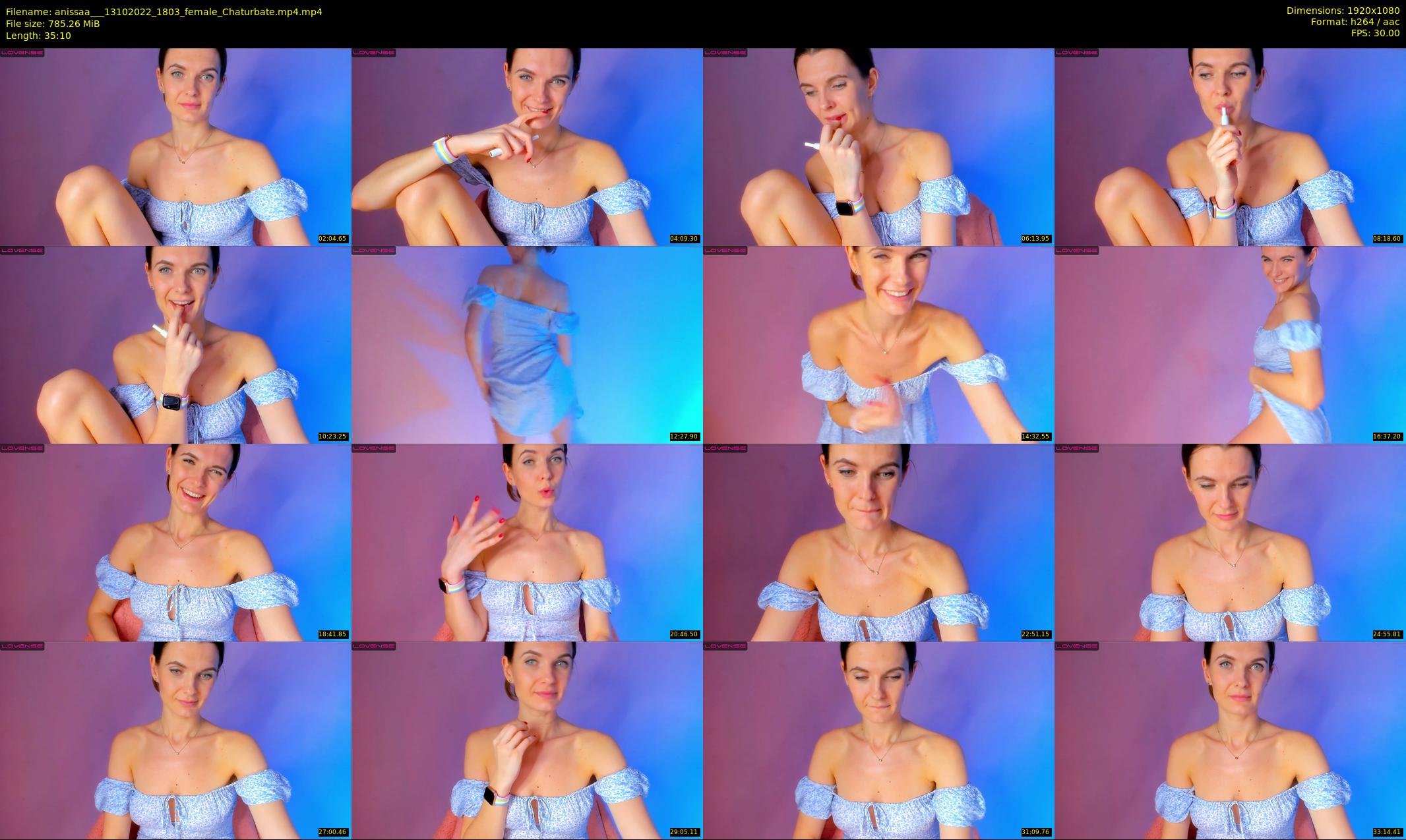 anissaa__ — 36 minute Chaturbate female cam show recording, 1080p, Oct 13, 2022