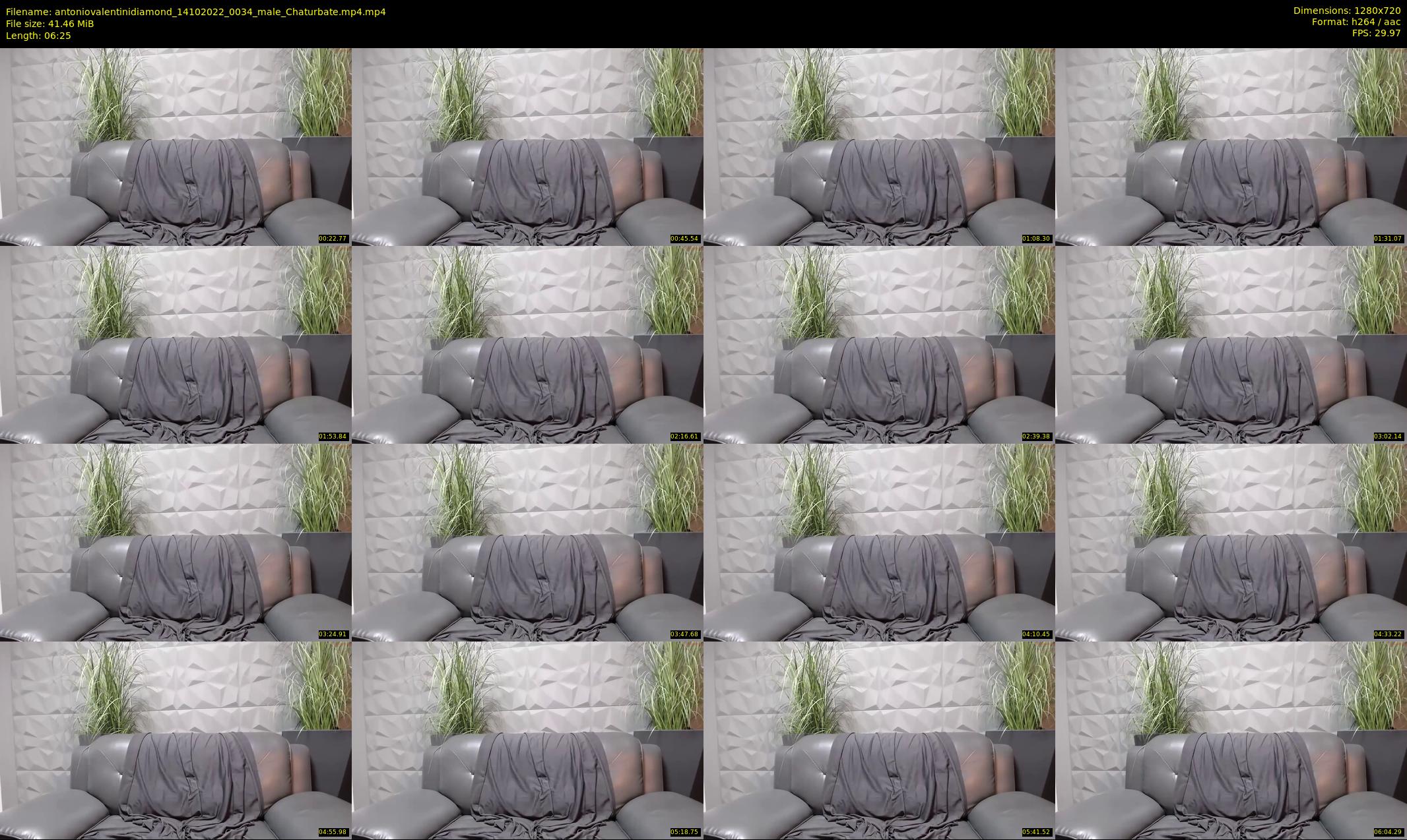 antoniovalentinidiamond — 7 minute Chaturbate male cam show recording, 720p, Oct 14, 2022
