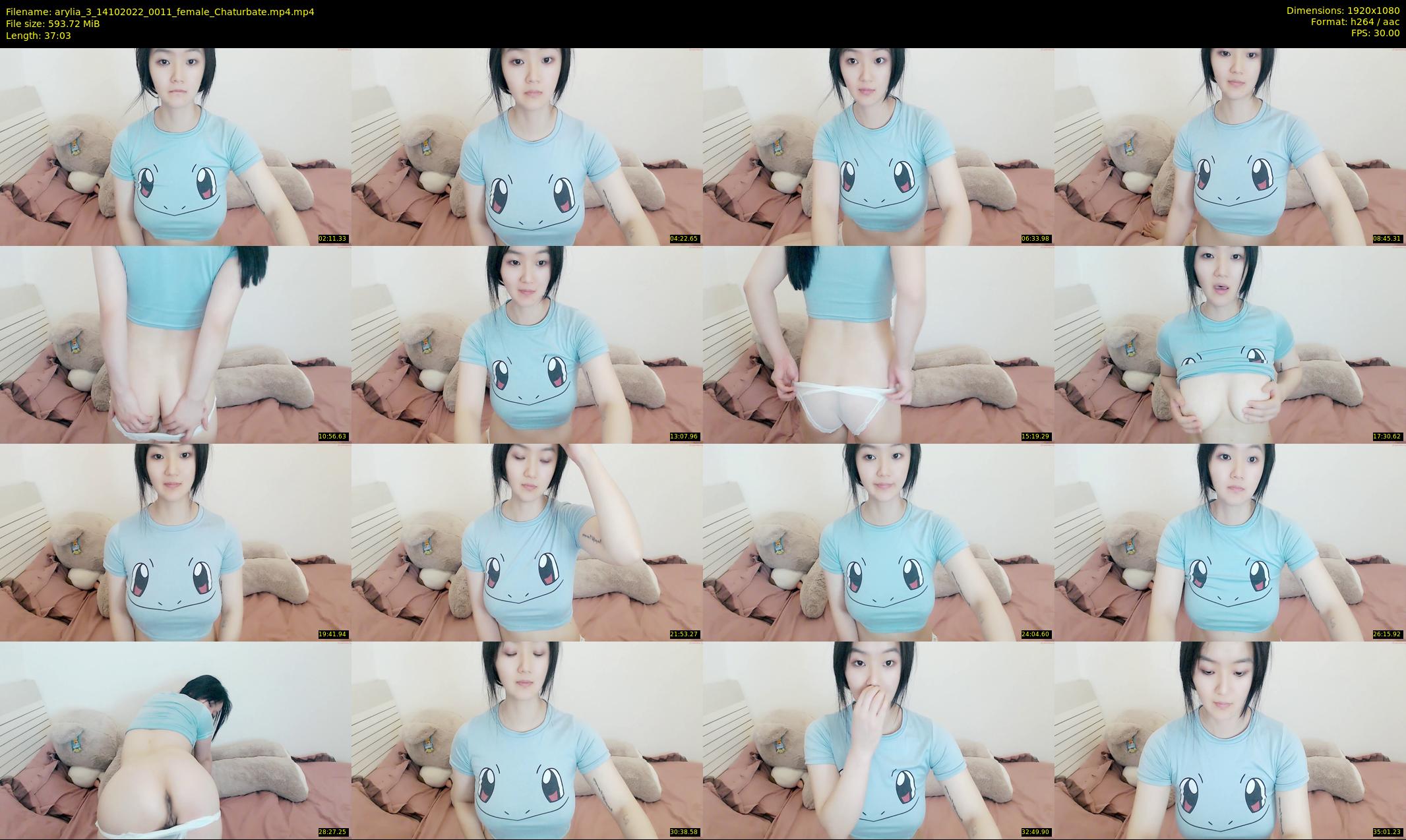 arylia_3 — 38 minute Chaturbate female cam show recording, 1080p, Oct 14, 2022