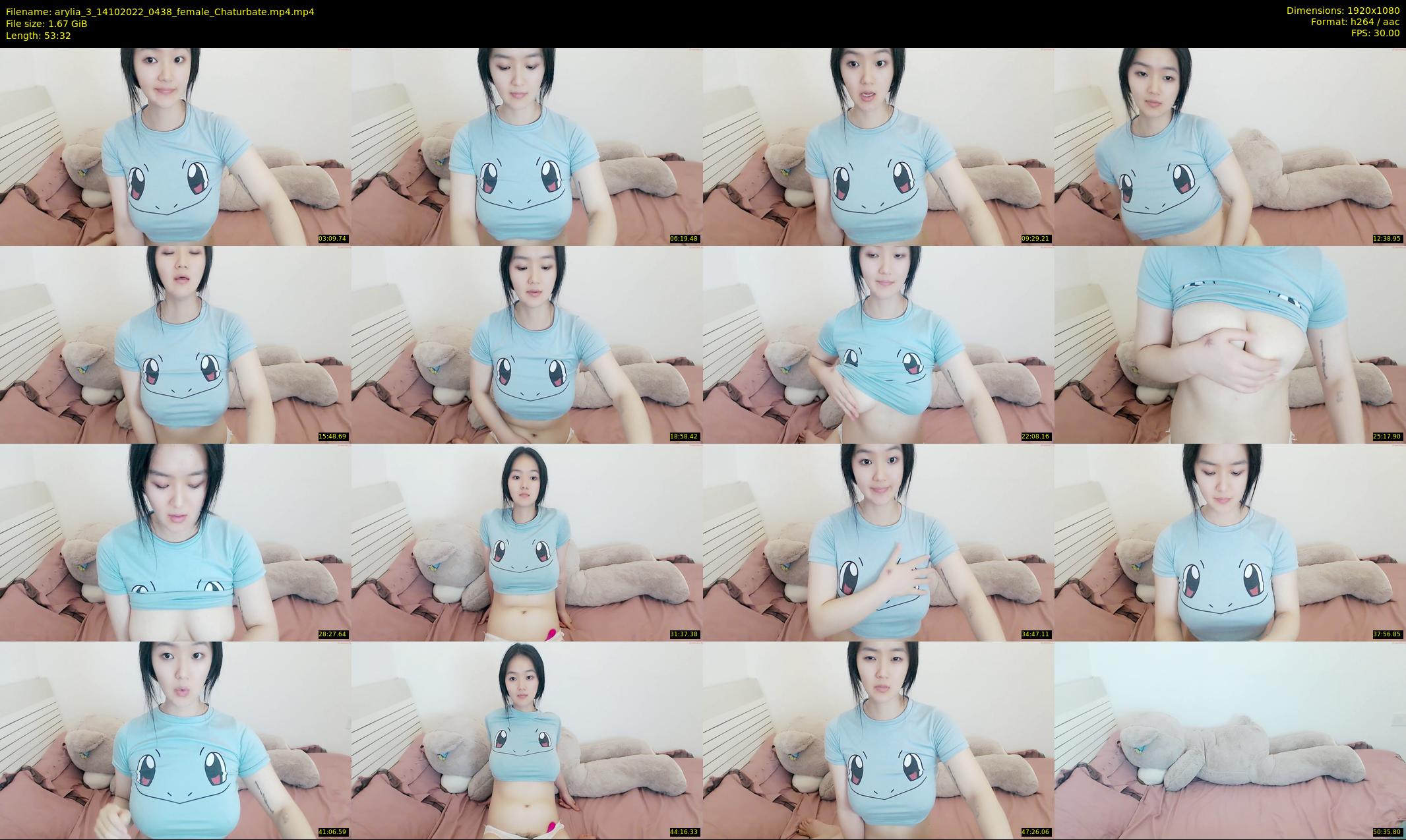 arylia_3 — 54 minute Chaturbate female cam show recording, 1080p, Oct 14, 2022