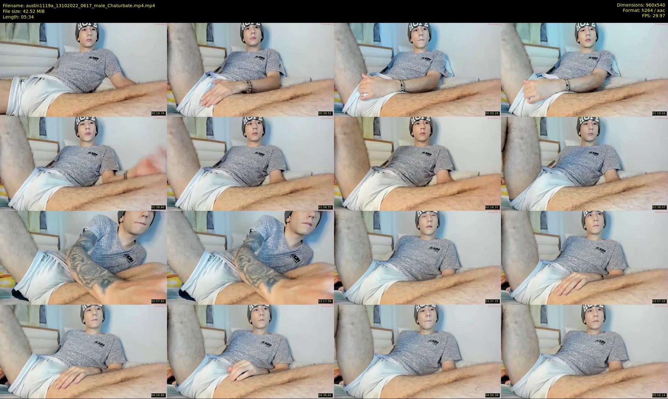 austin1119a — 6 minute Chaturbate male cam show recording, 480p, Oct 13, 2022