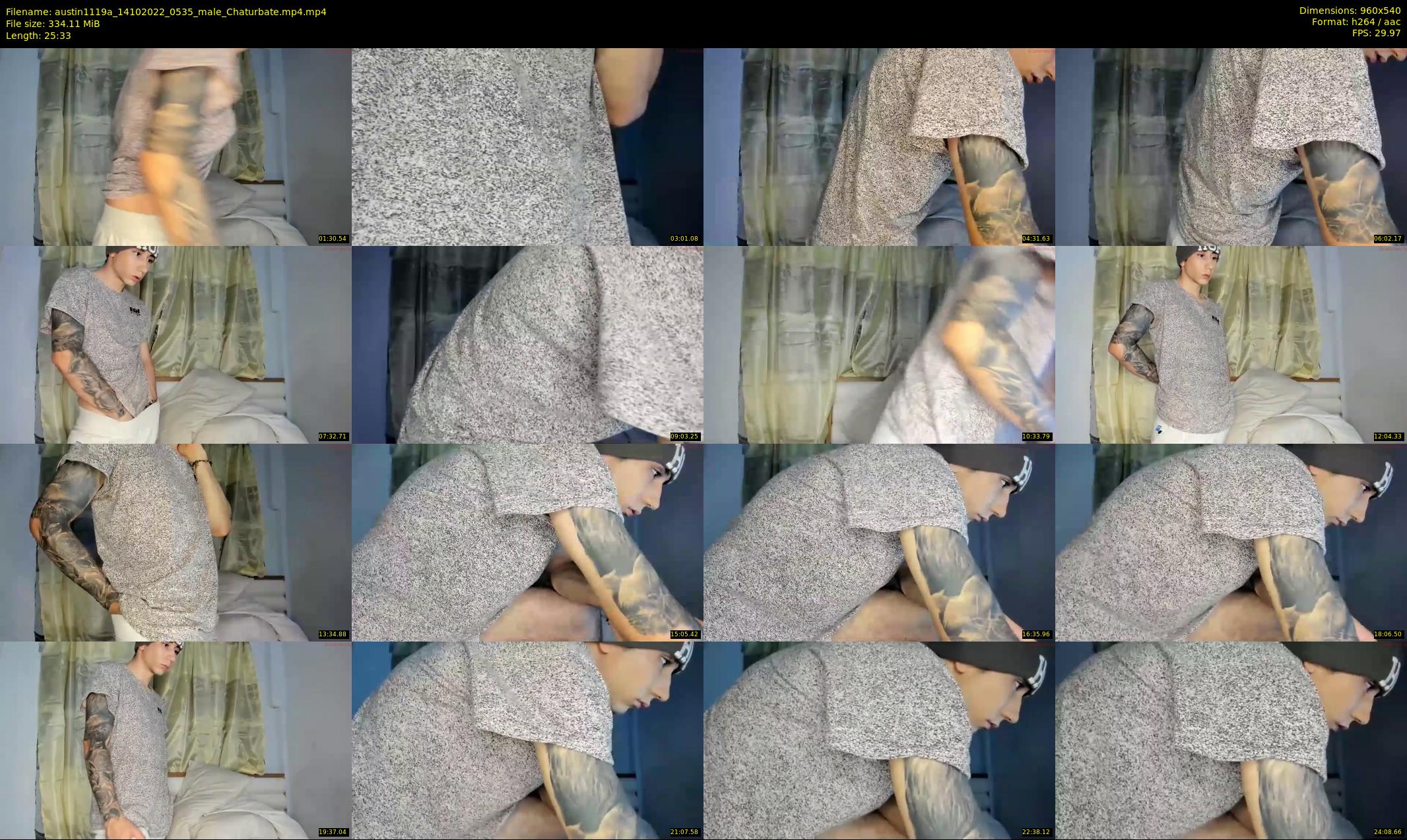 austin1119a — 26 minute Chaturbate male cam show recording, 480p, Oct 14, 2022