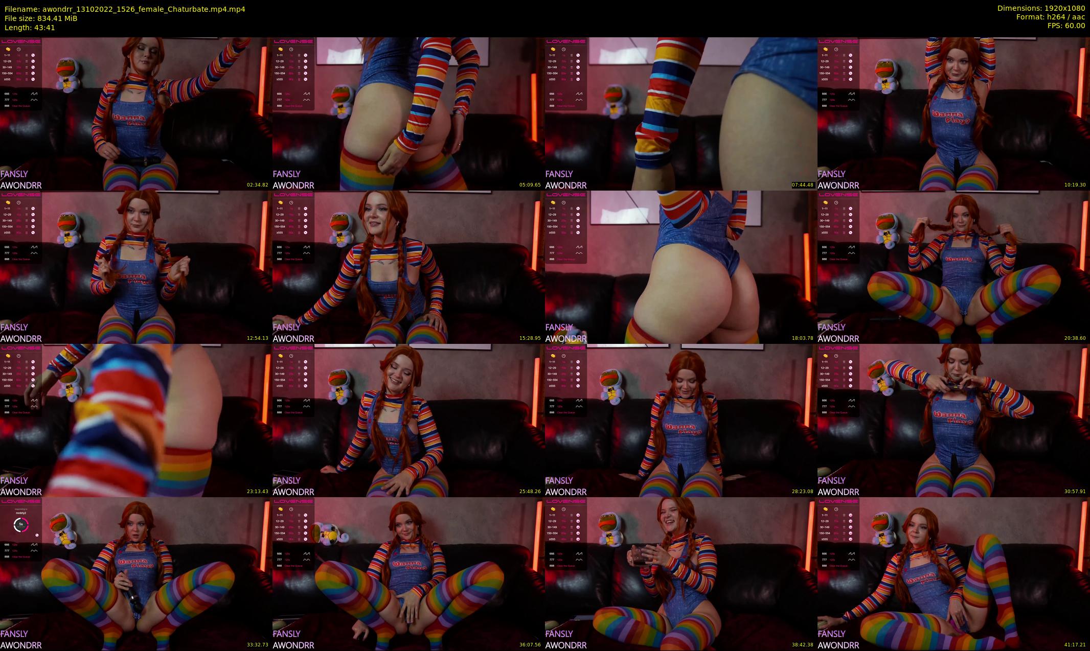 awondrr — 44 minute Chaturbate female cam show recording, 1080p, Oct 13, 2022