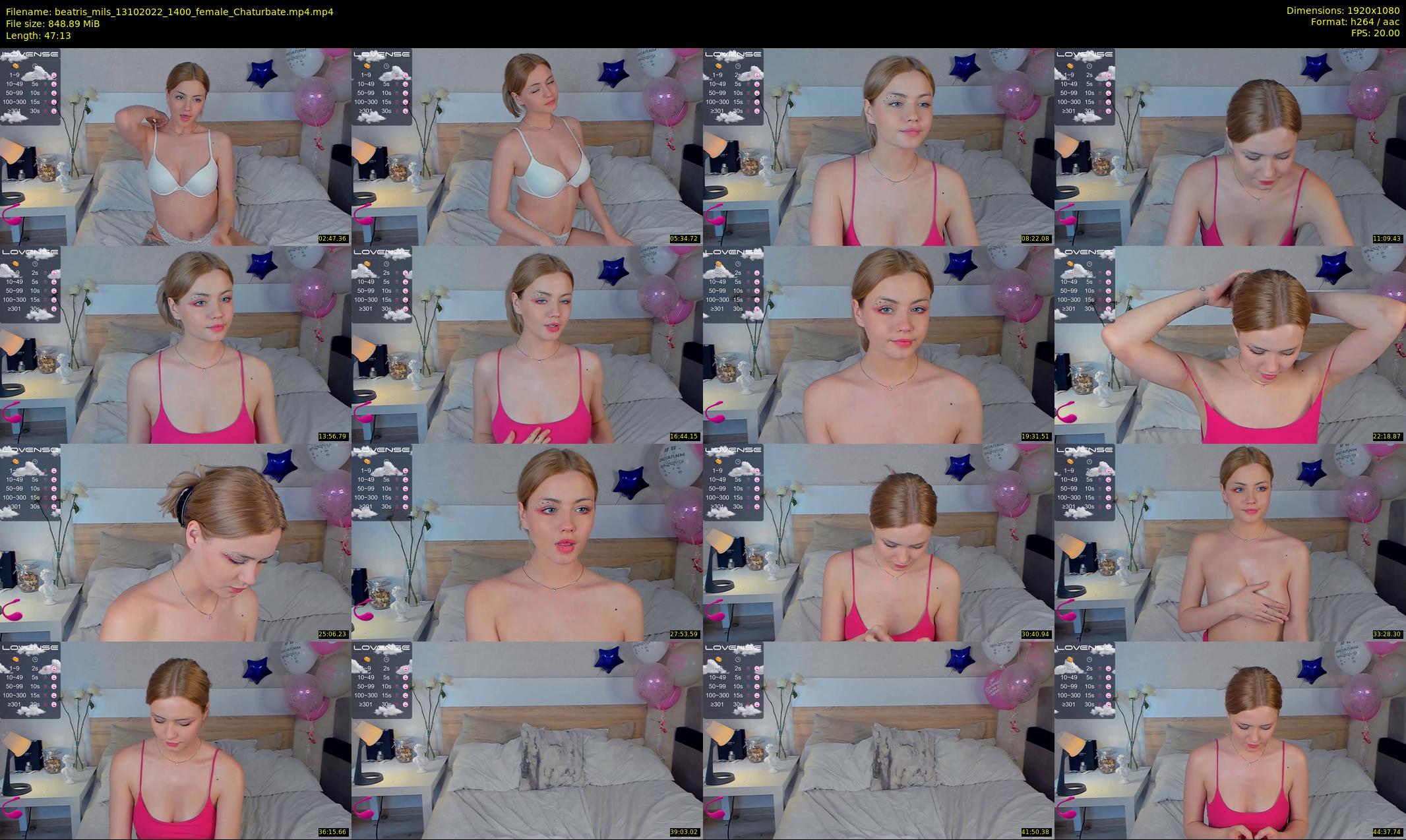 beatris_mils — 48 minute Chaturbate female cam show recording, 1080p, Oct 13, 2022