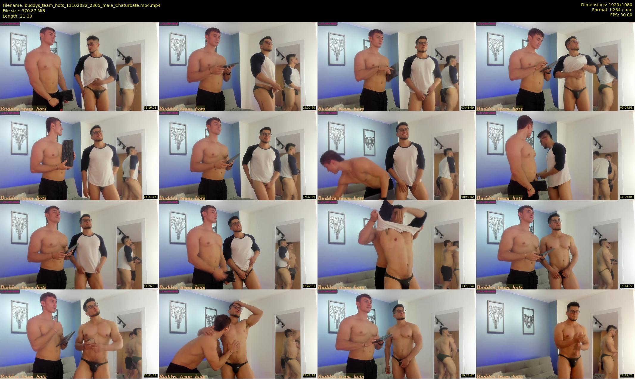 buddys_team_hots — 22 minute Chaturbate couple cam show recording, 1080p, Oct 13, 2022