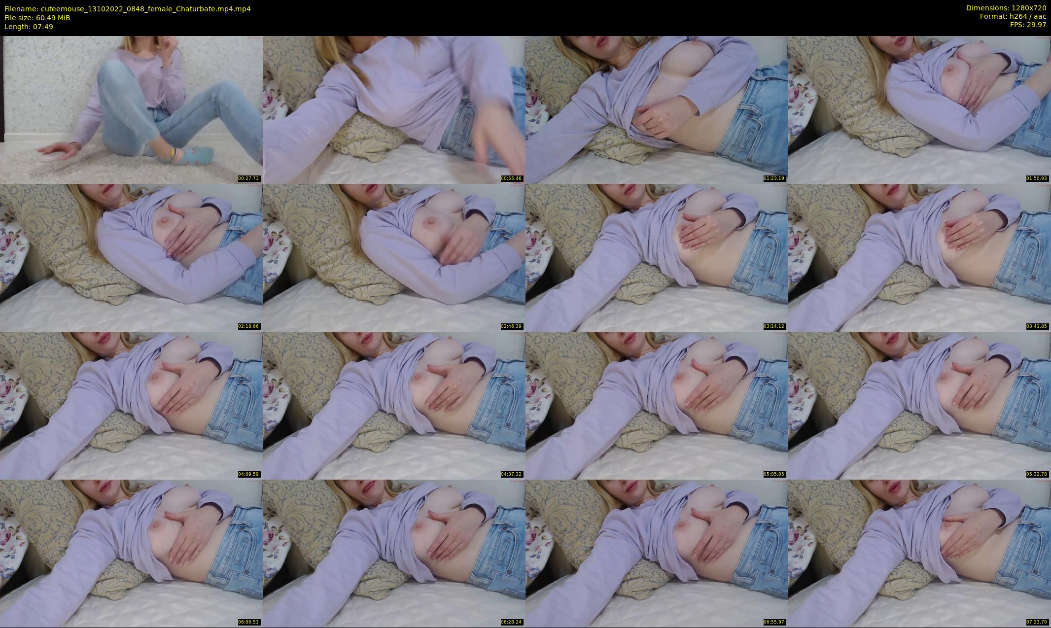 cuteemouse — 8 minute Chaturbate female cam show recording, 720p, Oct 13, 2022