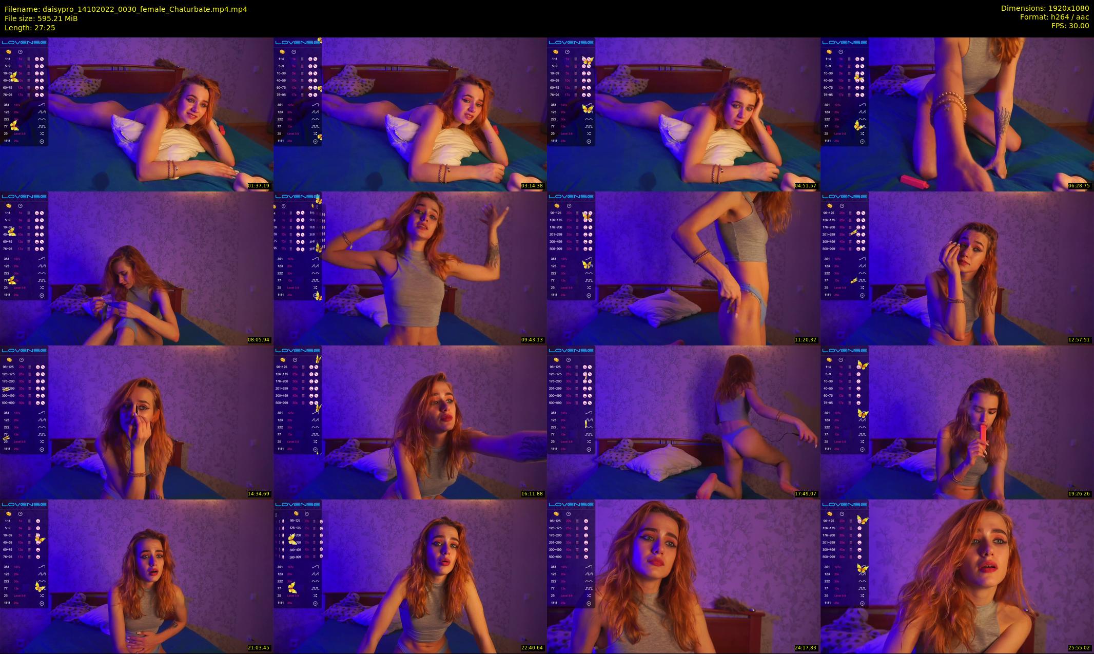 daisypro — 28 minute Chaturbate couple cam show recording, 1080p, Oct 14, 2022