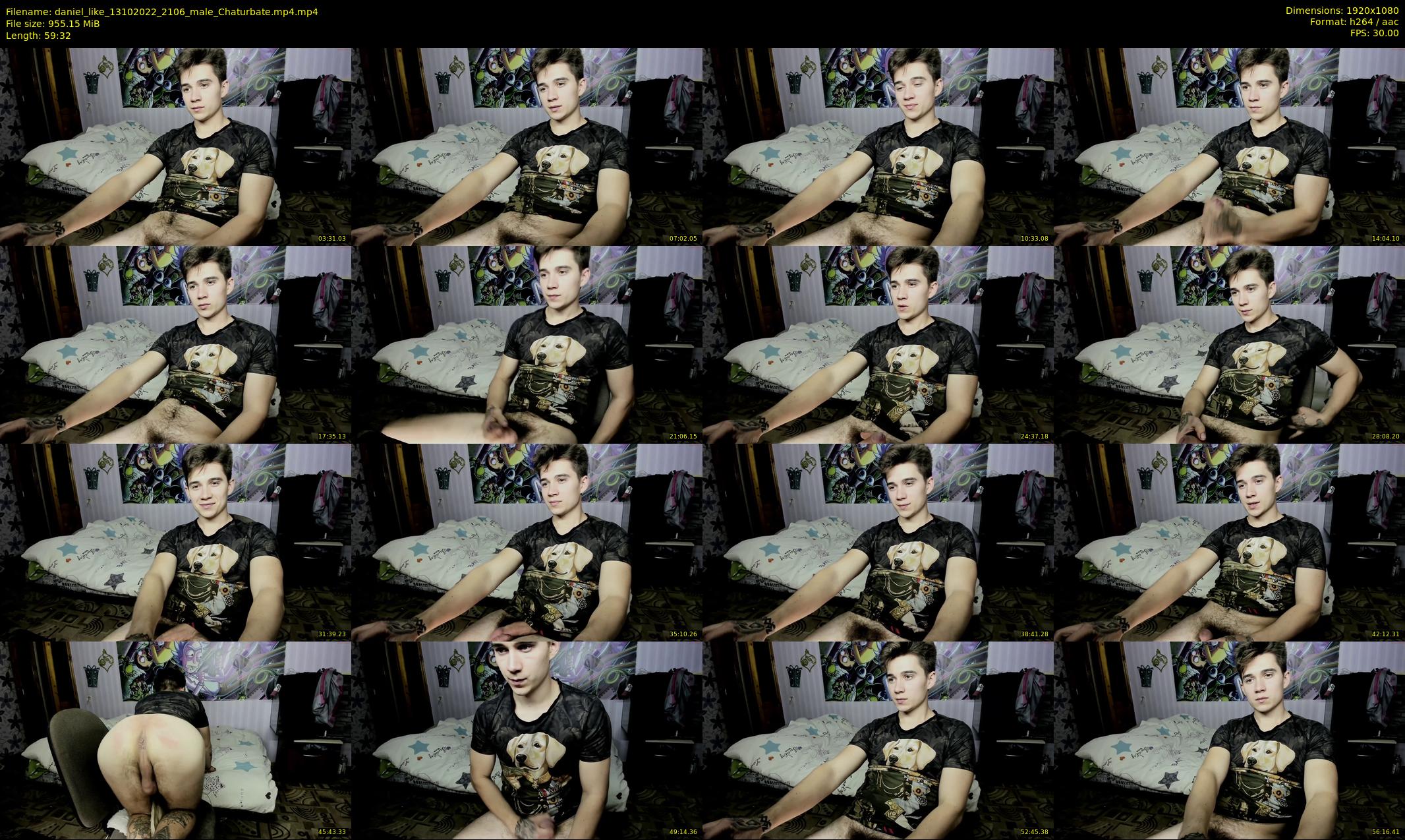 daniel_like — 60 minute Chaturbate male cam show recording, 1080p, Oct 13, 2022