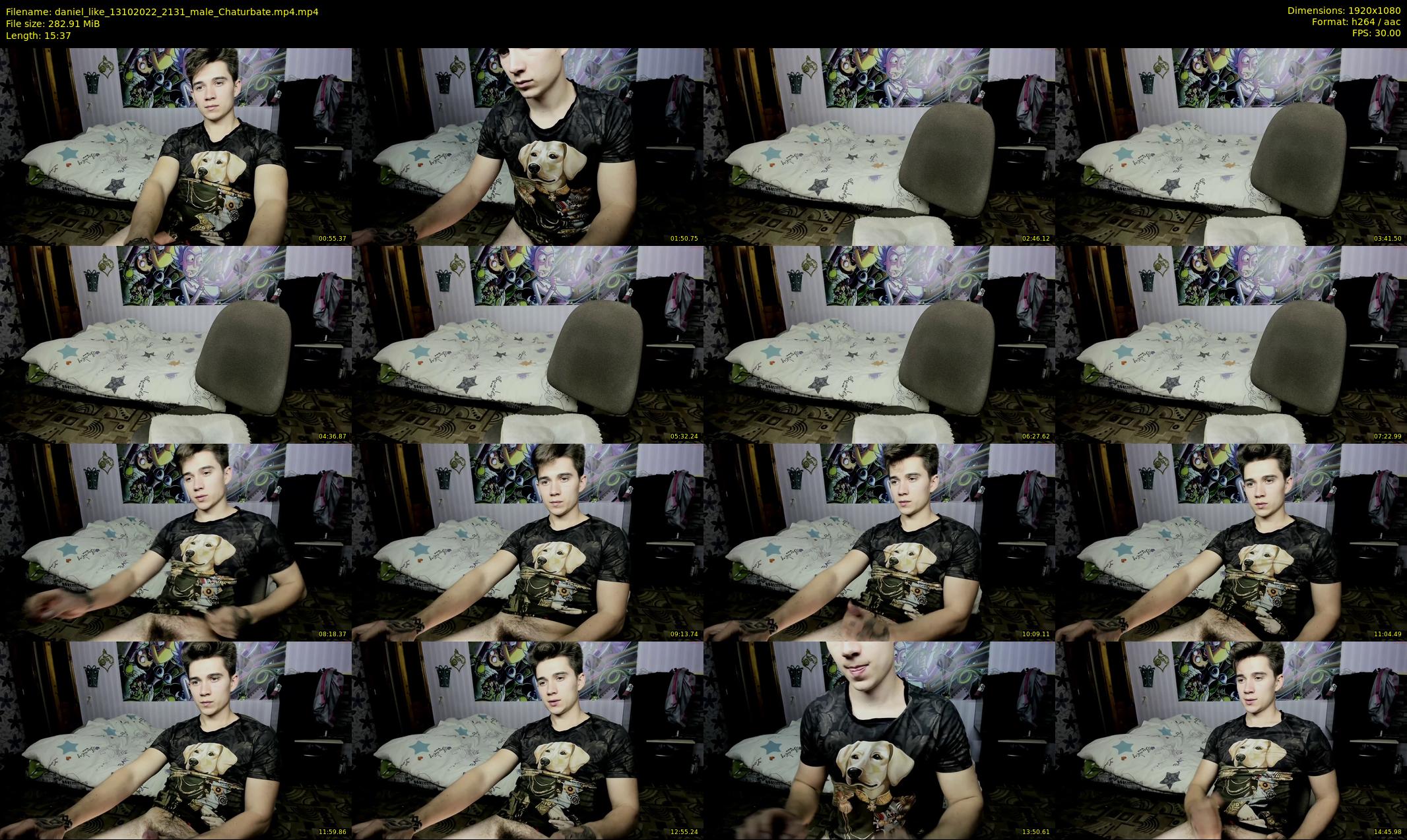 daniel_like — 16 minute Chaturbate male cam show recording, 1080p, Oct 13, 2022