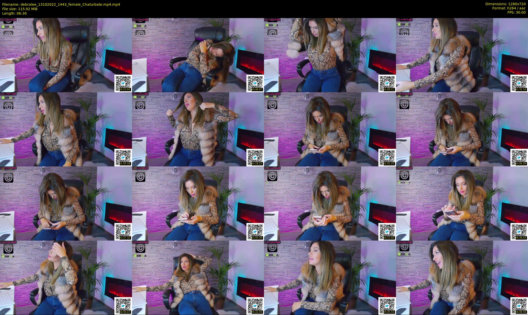 debralee — 7 minute Chaturbate female cam show recording, 720p, Oct 13, 2022