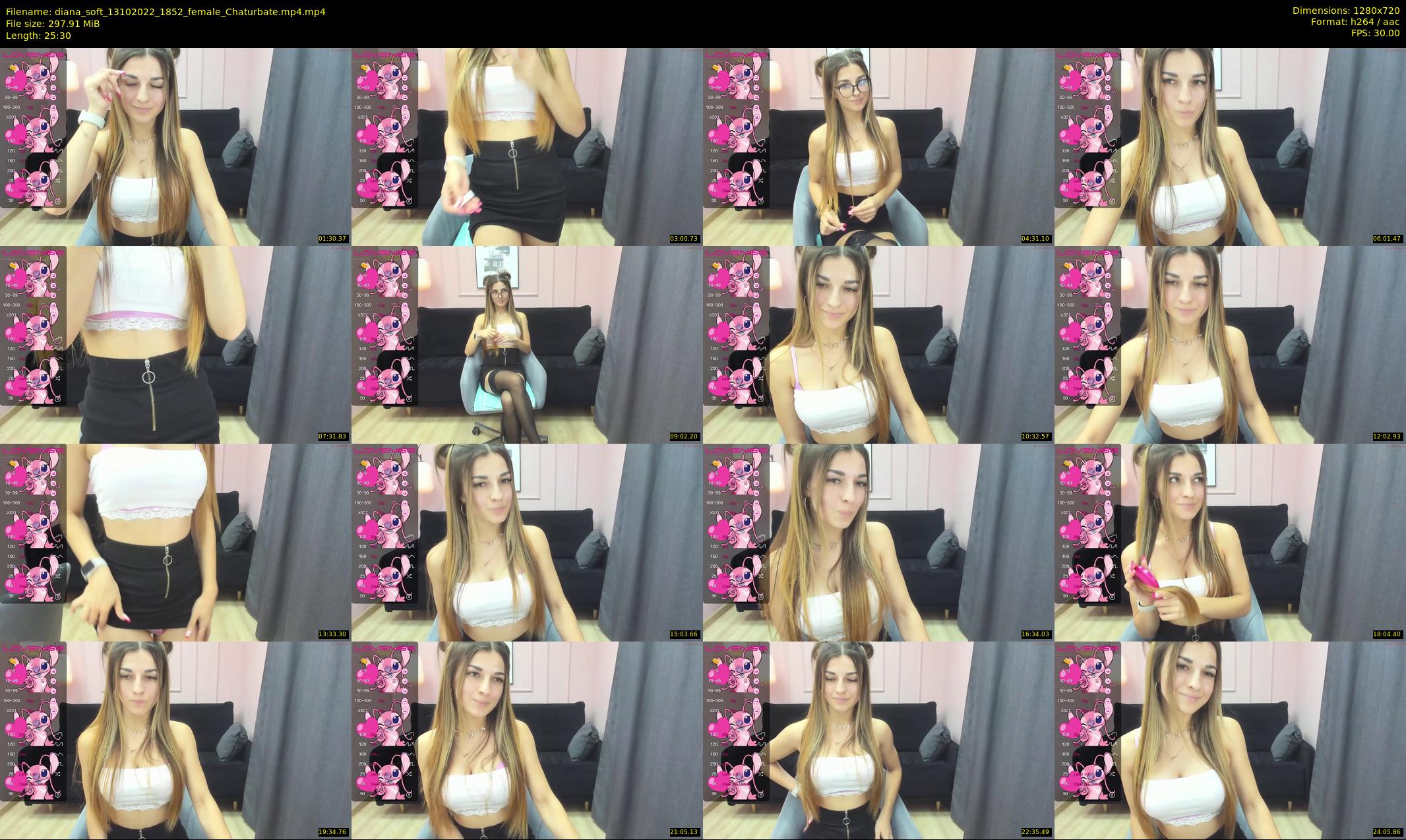 diana_soft — 26 minute Chaturbate female cam show recording, 720p, Oct 13, 2022