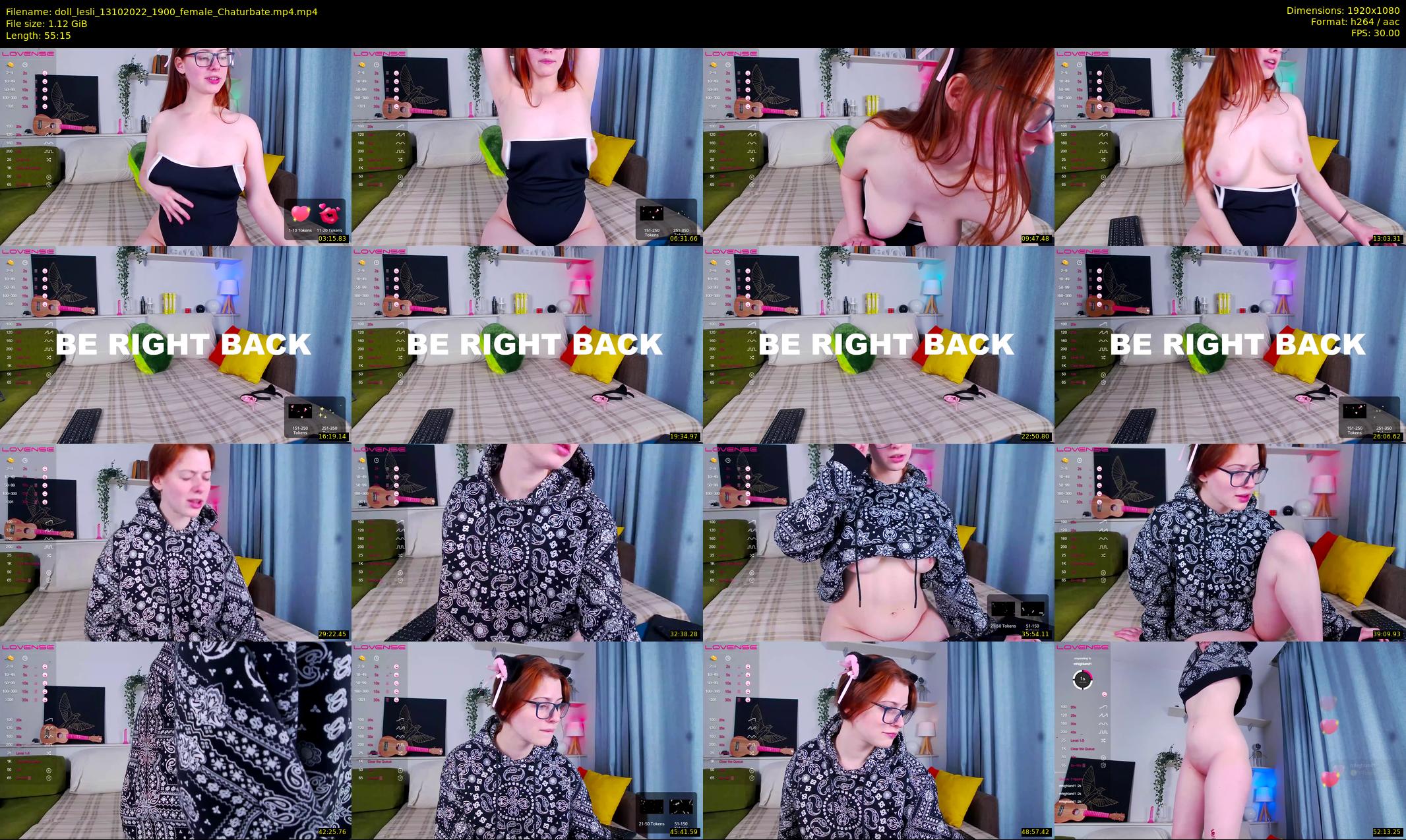 doll_lesli — 56 minute Chaturbate female cam show recording, 1080p, Oct 13, 2022