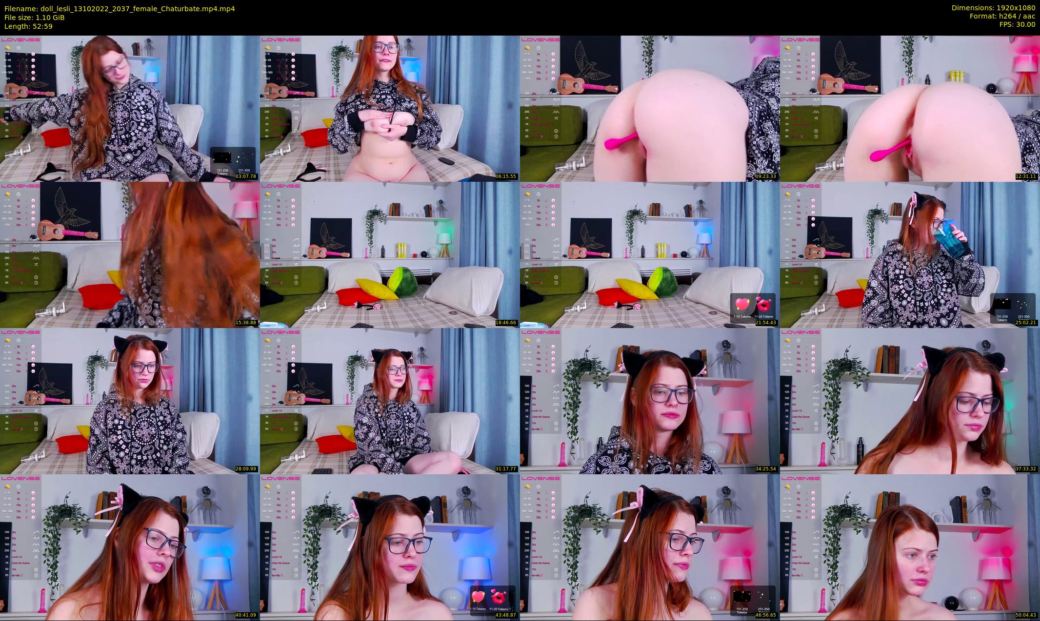 doll_lesli — 53 minute Chaturbate female cam show recording, 1080p, Oct 13, 2022