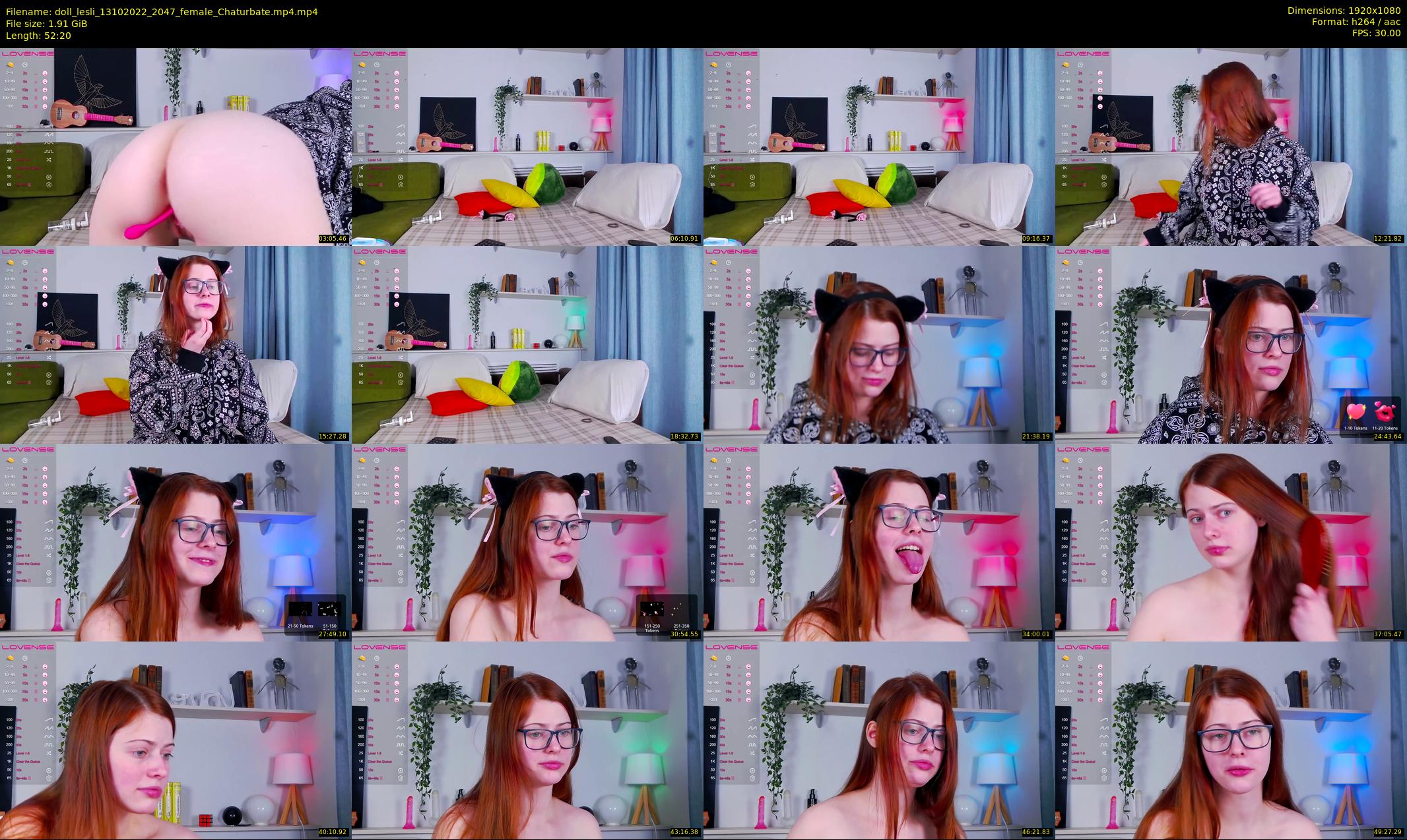 doll_lesli — 53 minute Chaturbate female cam show recording, 1080p, Oct 13, 2022